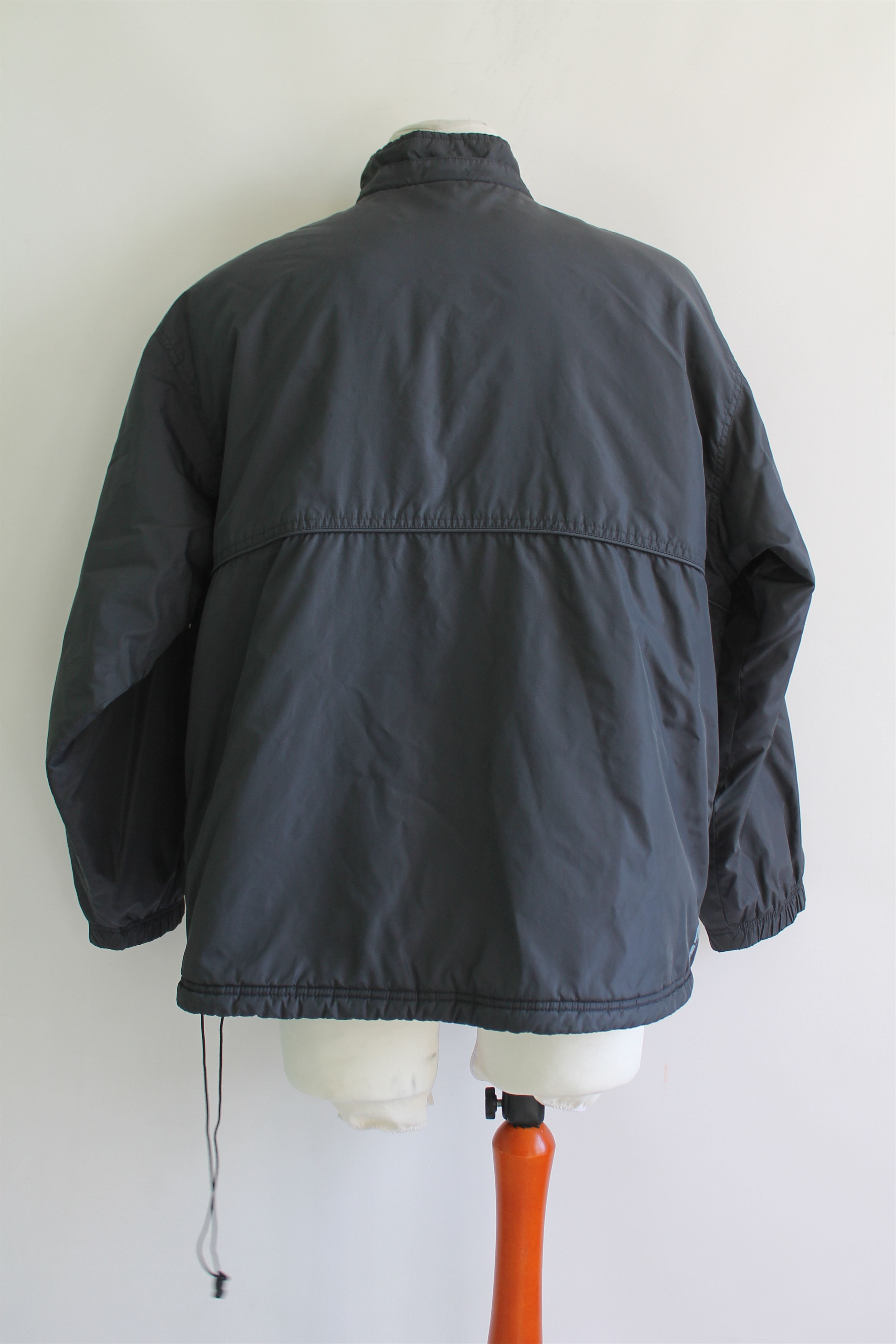 Nike 90's Nike vintage swoosh padded jacket gray y2k Size US L / EU 52-54 / 3 - 7 Thumbnail