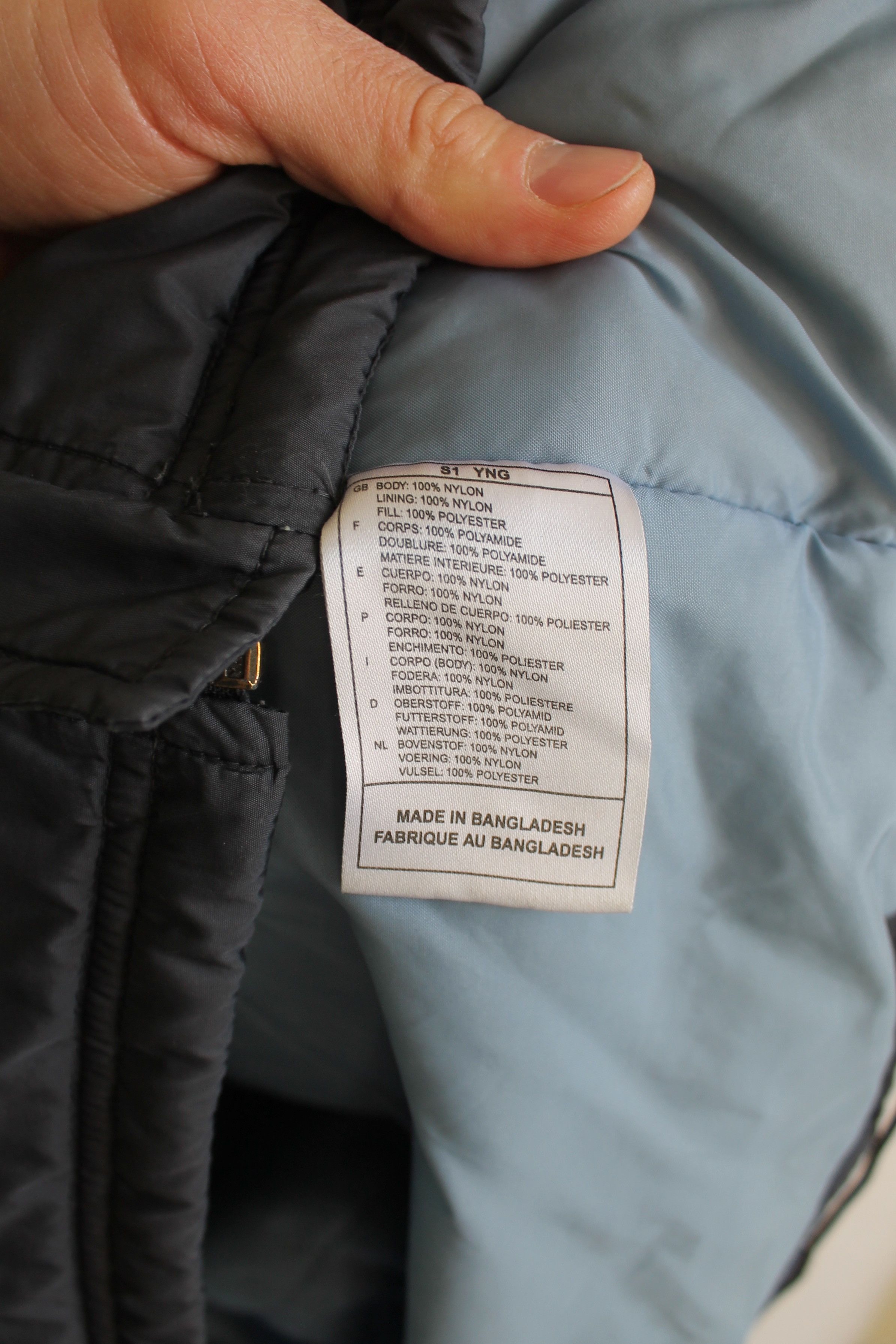 Nike 90's Nike vintage swoosh padded jacket gray y2k Size US L / EU 52-54 / 3 - 14 Thumbnail