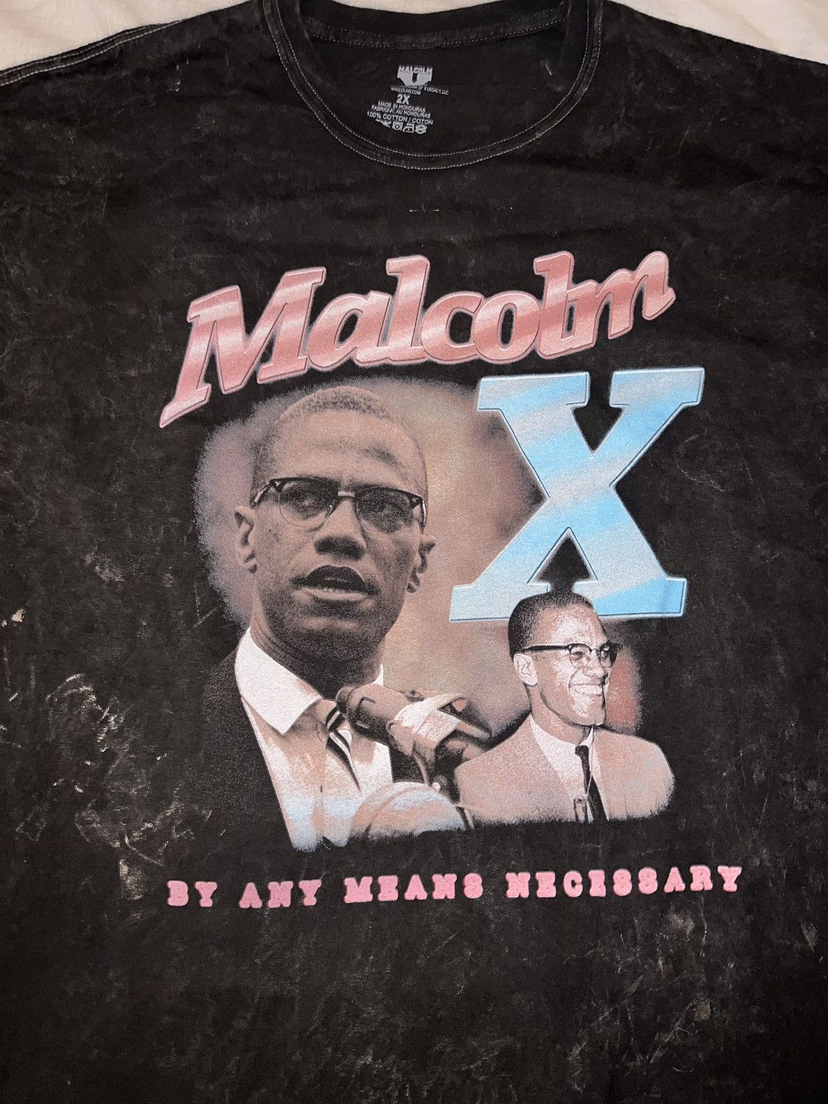 Malcolm X マルコムX Tシャツ rap tee rap tees-