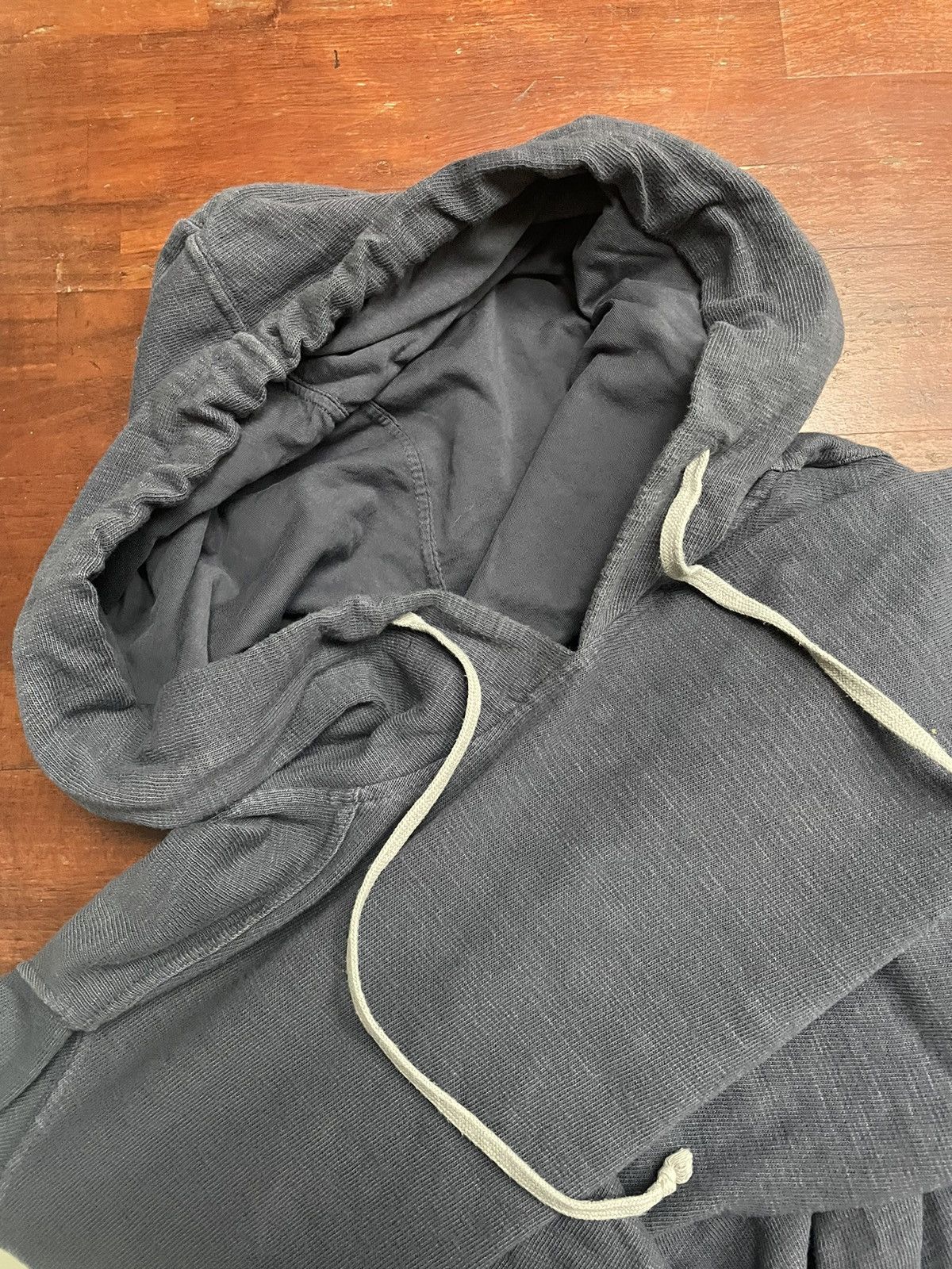Rick Owens Drkshdw Oversize draped cotton hoodie Size US L / EU 52-54 / 3 - 9 Thumbnail