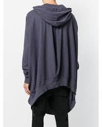 Rick Owens Drkshdw Oversize draped cotton hoodie Size US L / EU 52-54 / 3 - 3 Thumbnail