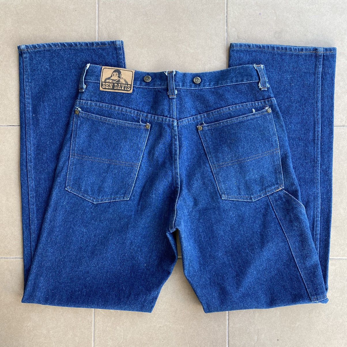 Ben Davis VINTAGE 90S BEN DAVIS WORKWEAR JEANS Size US 34 / EU 50 - 1 Thumbnail