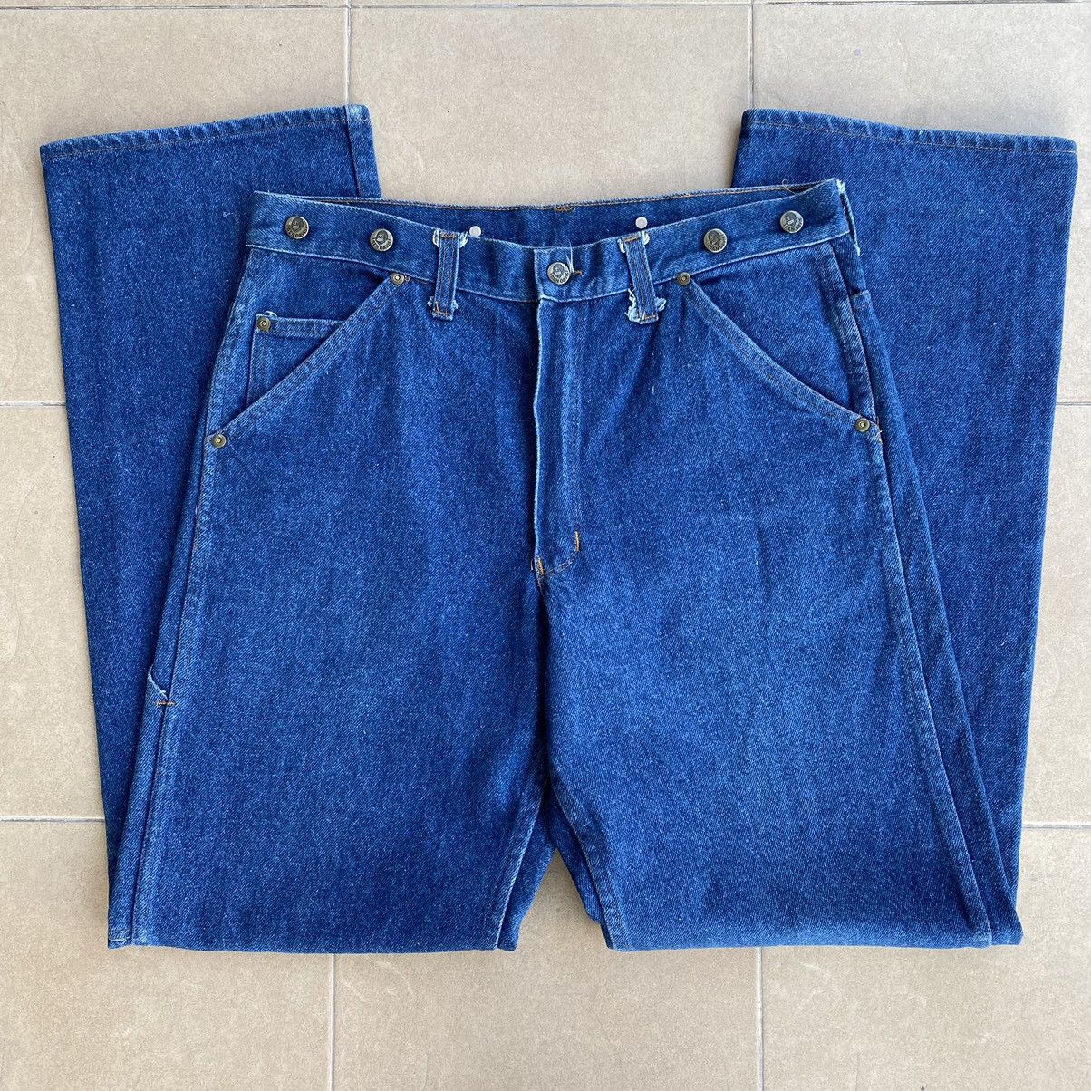 Ben Davis VINTAGE 90S BEN DAVIS WORKWEAR JEANS Size US 34 / EU 50 - 2 Thumbnail