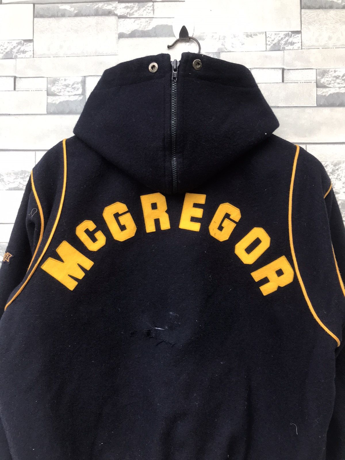 Japanese Brand Vintage Mcgregor Hooded Varsity Jacket Size US M / EU 48-50 / 2 - 9 Thumbnail