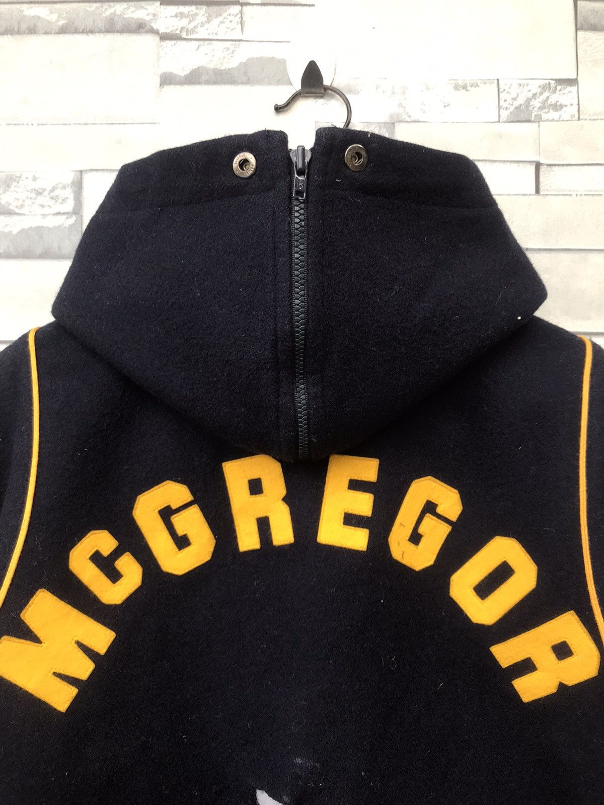 Japanese Brand Vintage Mcgregor Hooded Varsity Jacket Size US M / EU 48-50 / 2 - 8 Thumbnail