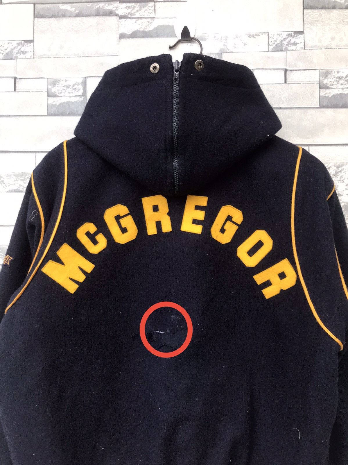 Japanese Brand Vintage Mcgregor Hooded Varsity Jacket Size US M / EU 48-50 / 2 - 10 Thumbnail