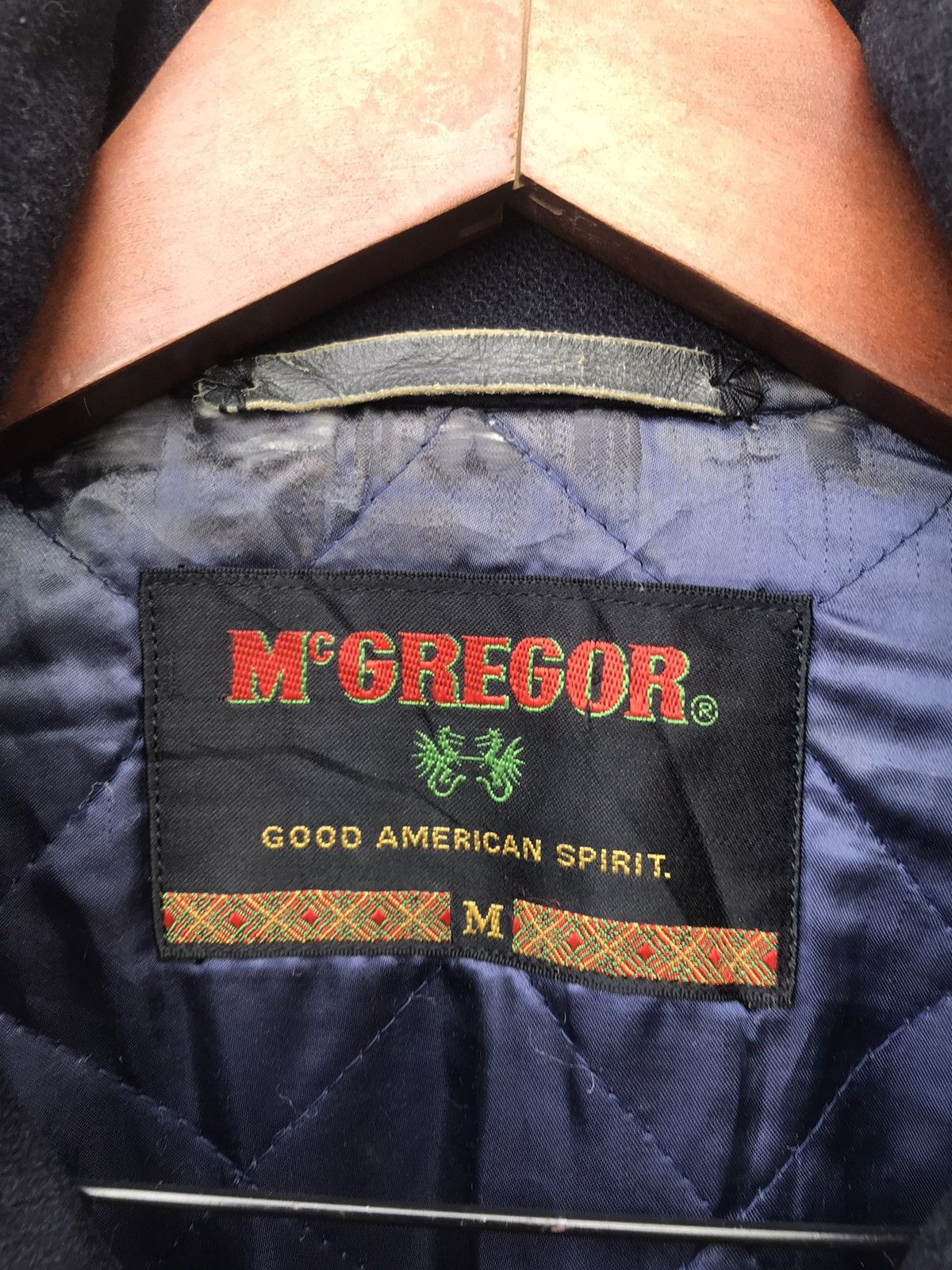 Japanese Brand Vintage Mcgregor Hooded Varsity Jacket Size US M / EU 48-50 / 2 - 4 Thumbnail