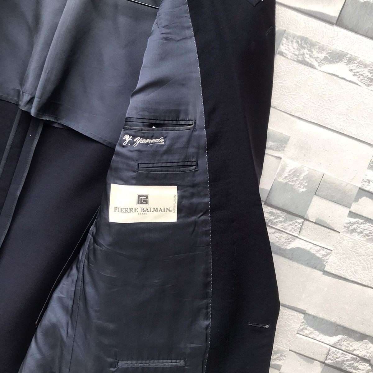 Pierre Balmain Pierre Balmain Paris Double Breasted Suit Jacket Size US M / EU 48-50 / 2 - 9 Thumbnail