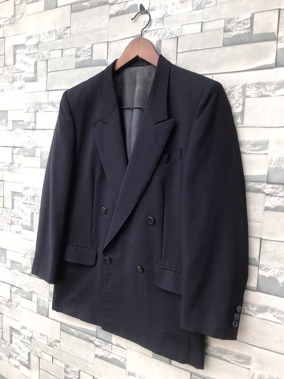 Pierre Balmain Pierre Balmain Paris Double Breasted Suit Jacket Size US M / EU 48-50 / 2 - 6 Thumbnail