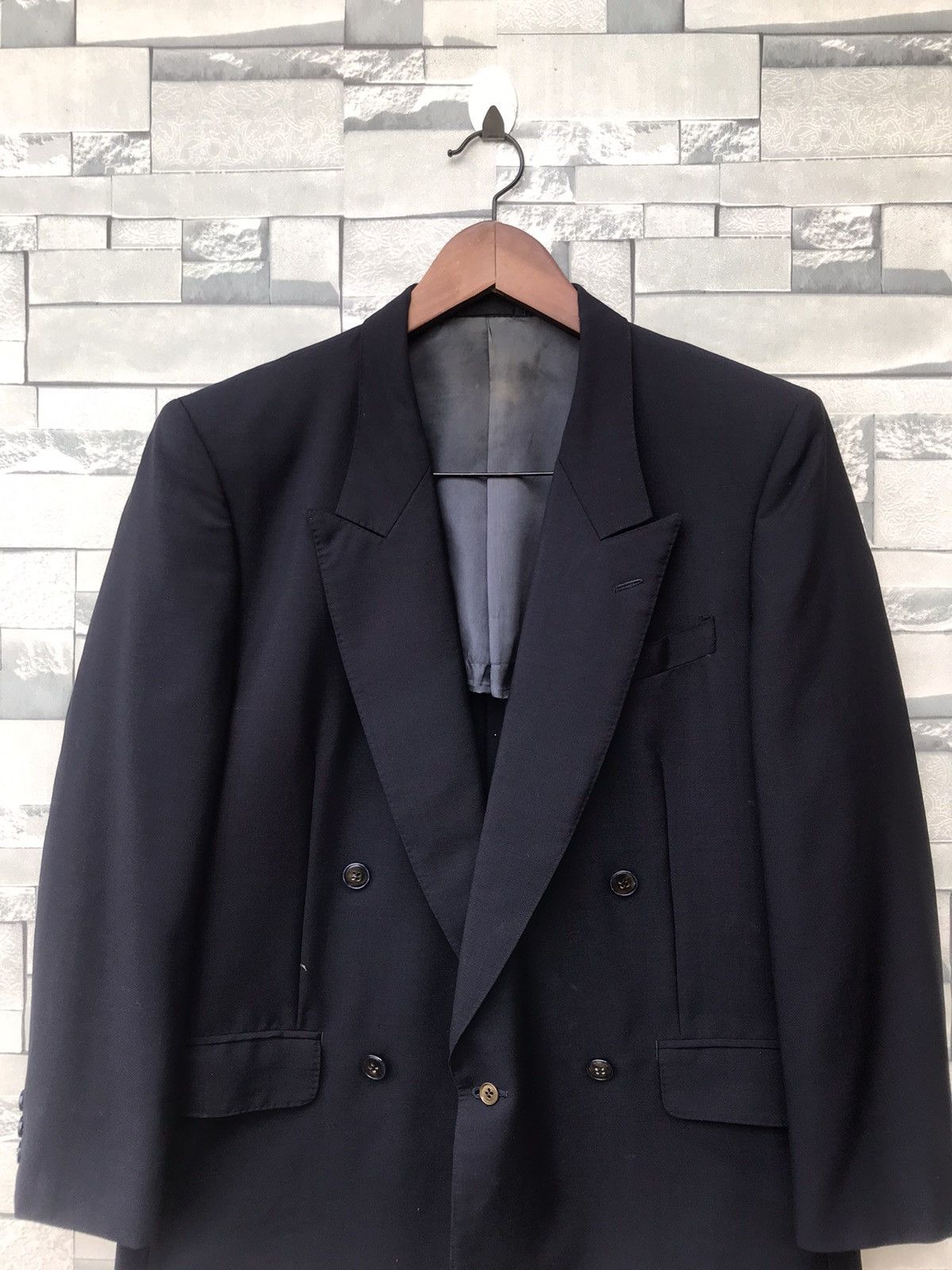 Pierre Balmain Pierre Balmain Paris Double Breasted Suit Jacket Size US M / EU 48-50 / 2 - 12 Thumbnail