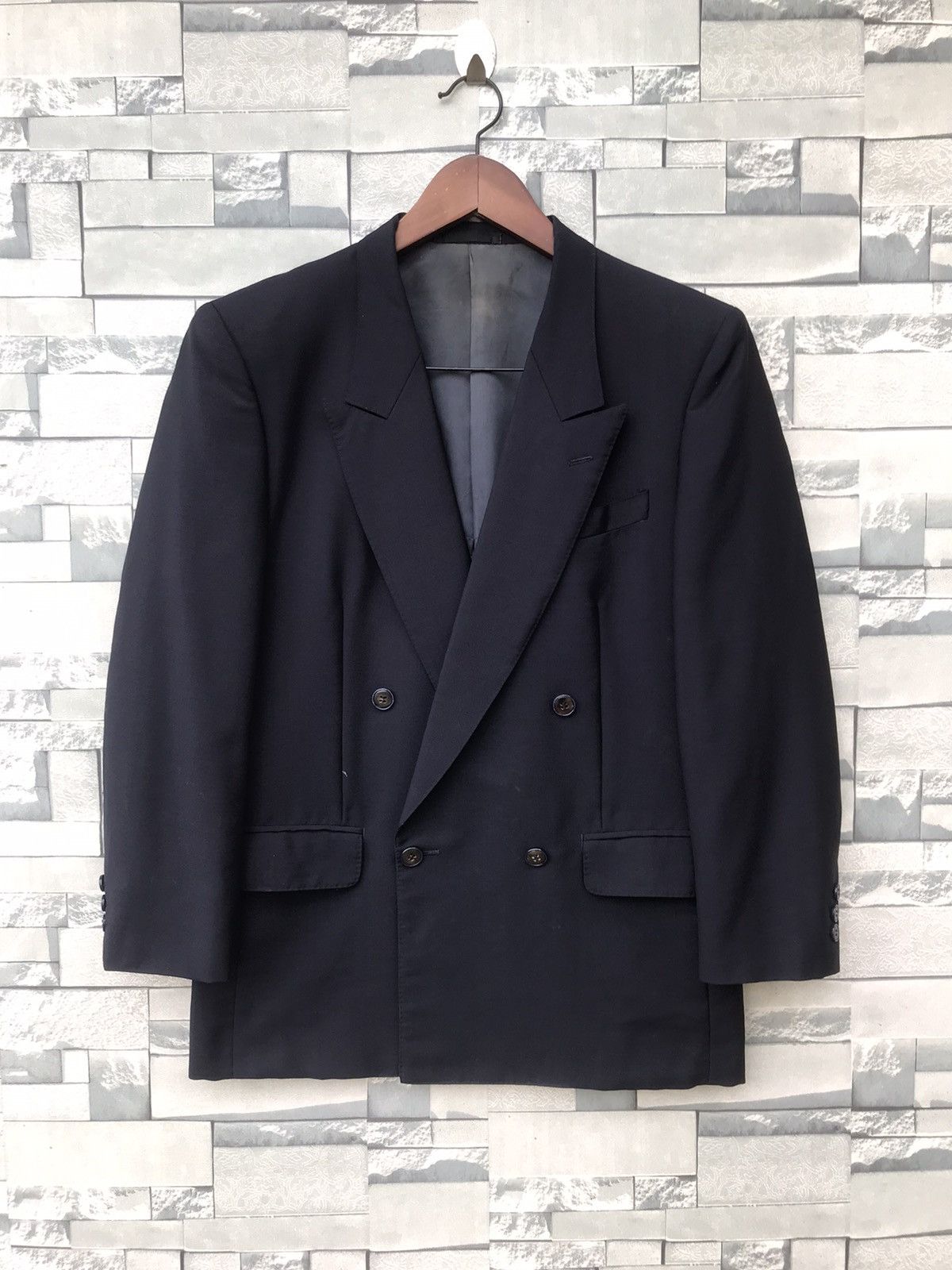 Pierre Balmain Pierre Balmain Paris Double Breasted Suit Jacket Size US M / EU 48-50 / 2 - 1 Thumbnail