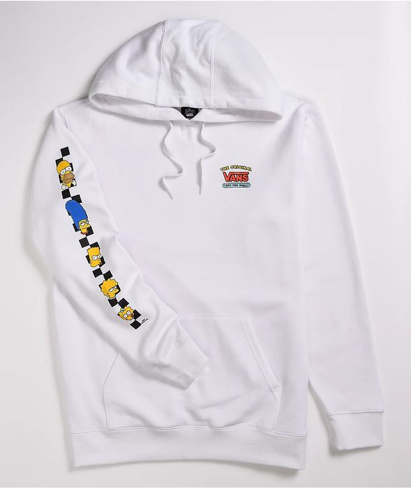 Simpsons discount vans hoodie