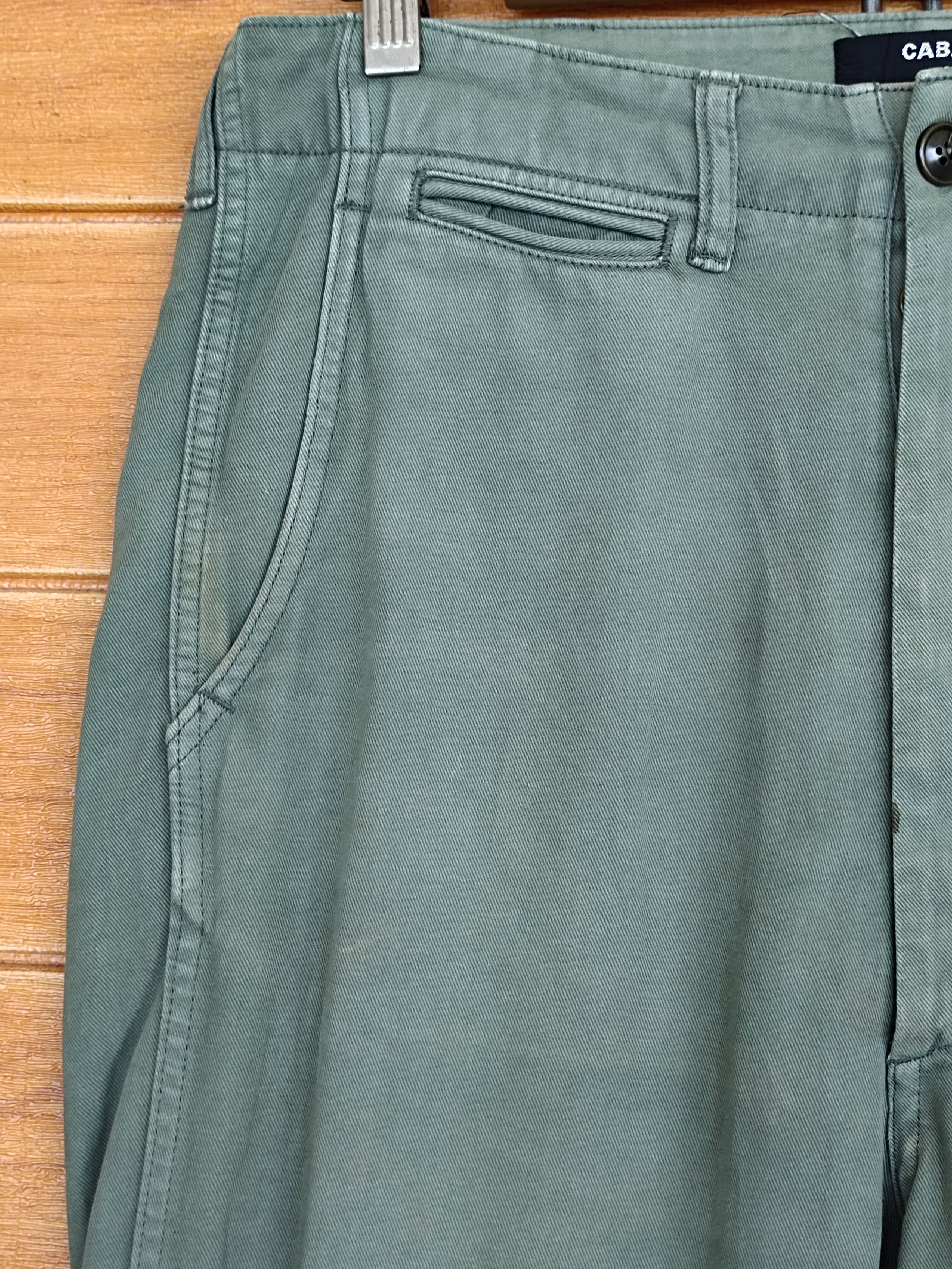 CABANE de ZUCCa 🇯🇵 SS2012 Cabane De Zucca Type Zu-21 Cz-22 OG Army Size US 31 - 4 Thumbnail