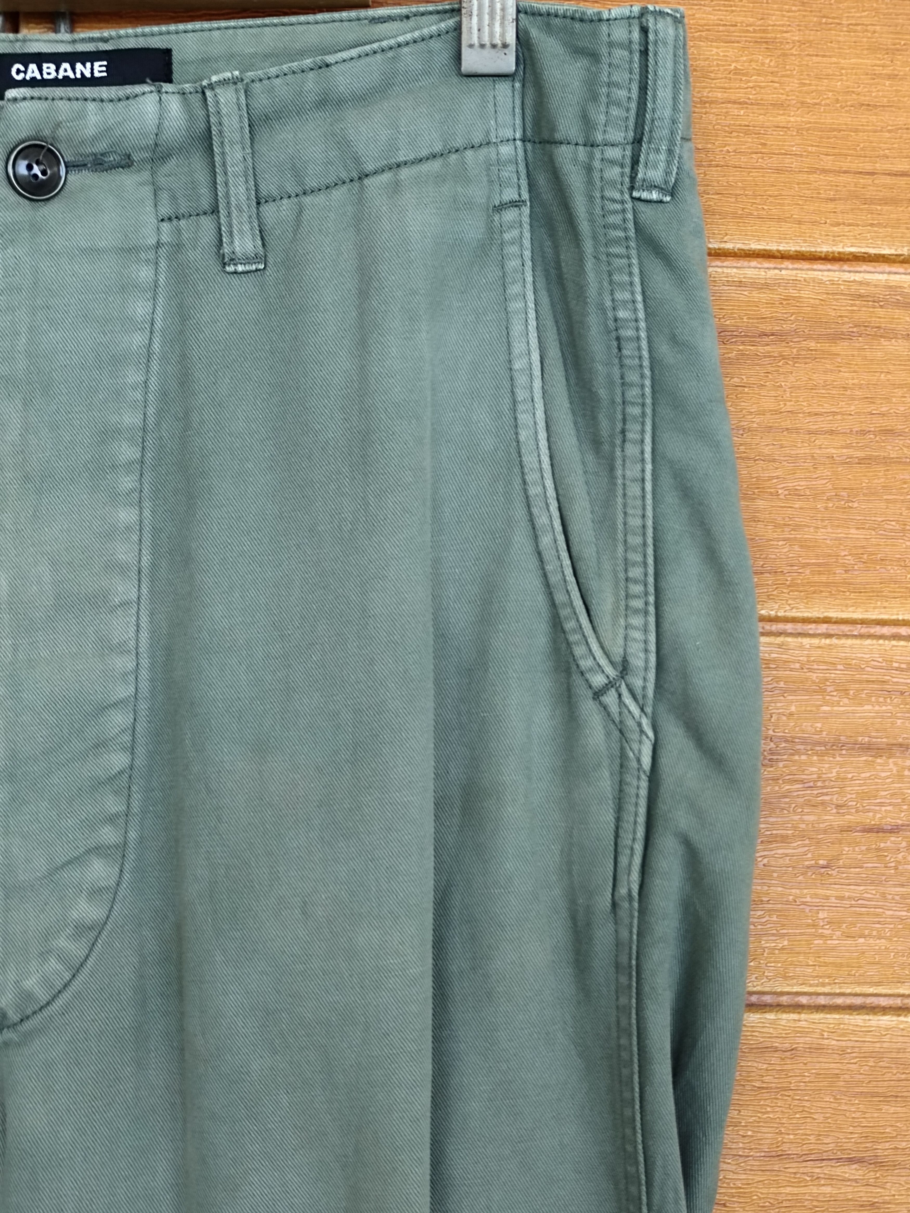 CABANE de ZUCCa 🇯🇵 SS2012 Cabane De Zucca Type Zu-21 Cz-22 OG Army Size US 31 - 3 Thumbnail