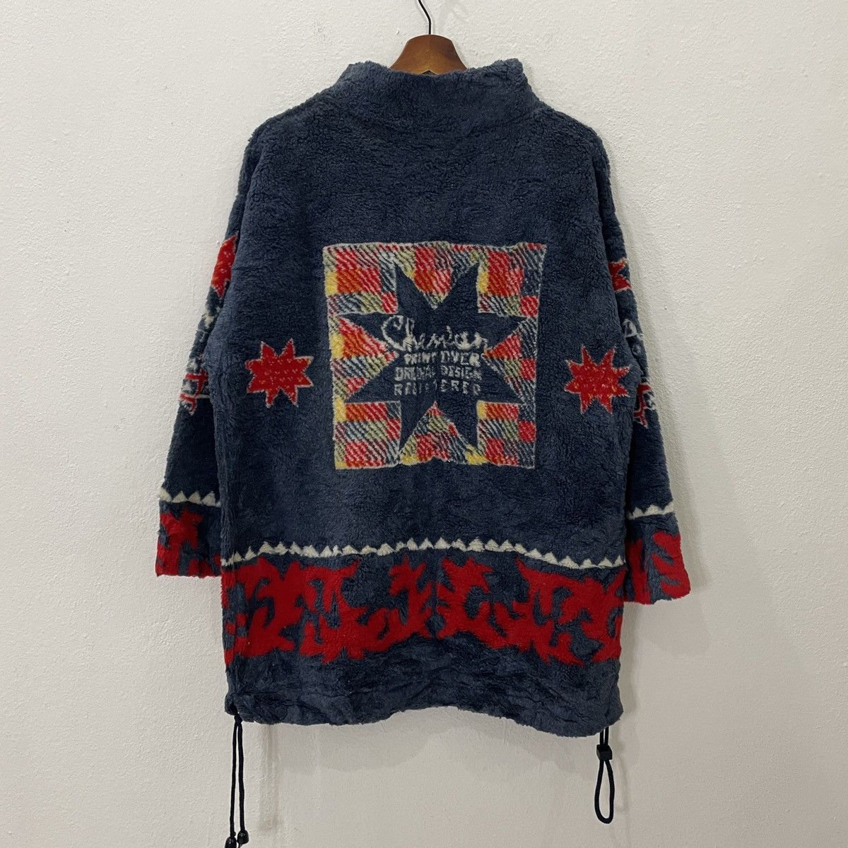 Other Vintage 90s Chewan Art Fleece Jacket Size US L / EU 52-54 / 3 - 8 Thumbnail