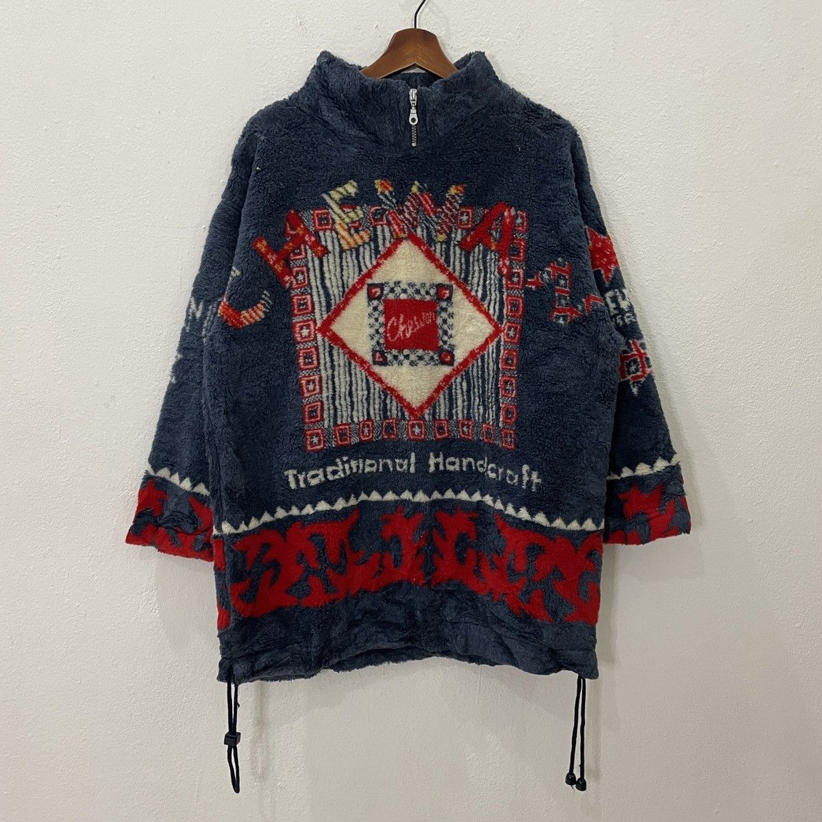 Other Vintage 90s Chewan Art Fleece Jacket Size US L / EU 52-54 / 3 - 1 Thumbnail
