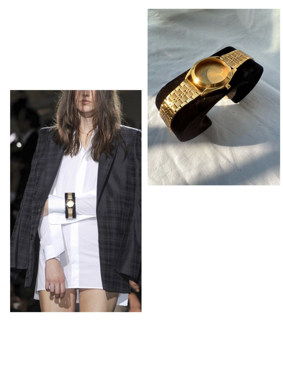 Maison Margiela 🔥 Rare! Maison Margiela FW13 runway watch cuff bracelet Size ONE SIZE - 2 Thumbnail