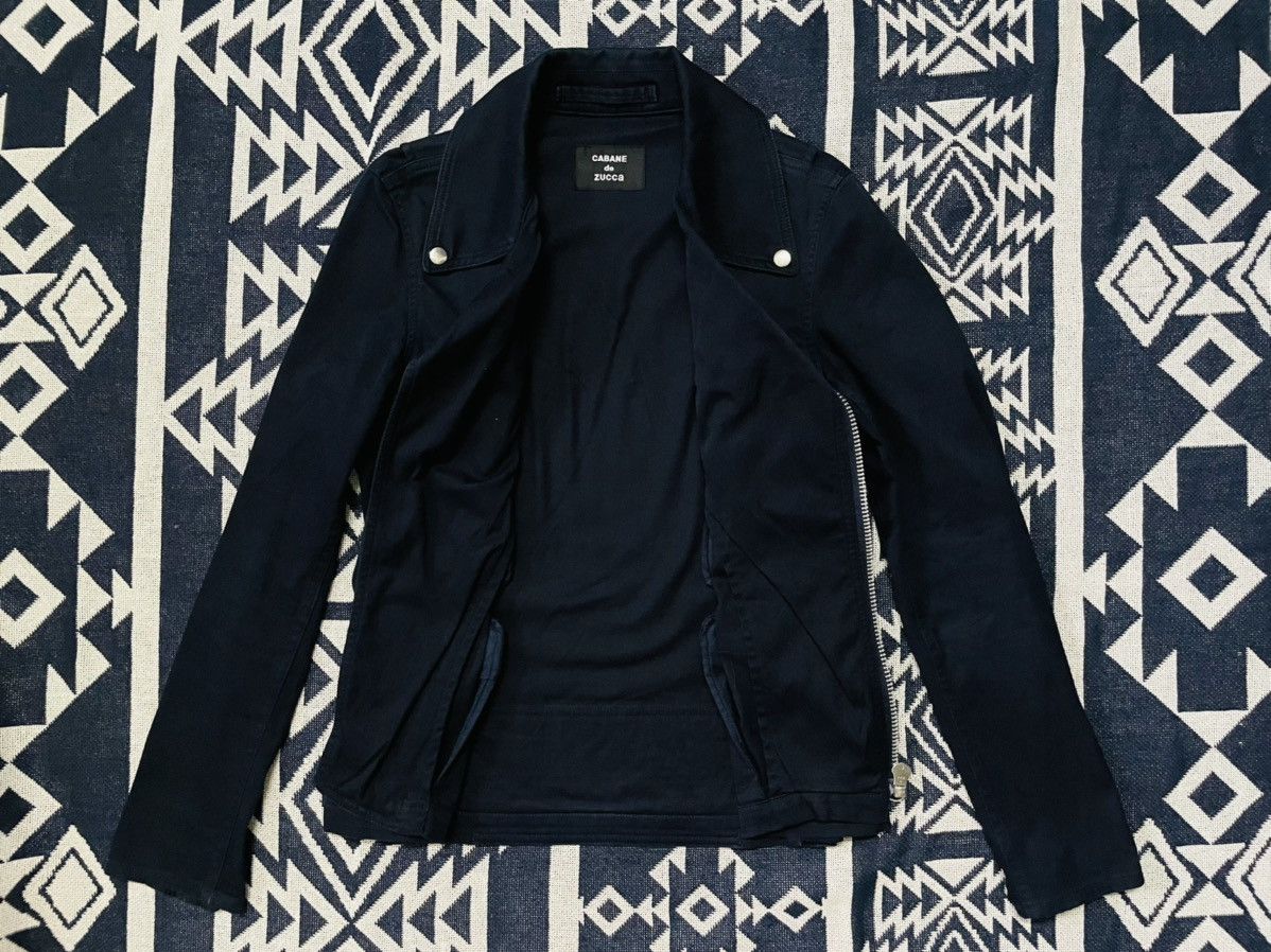 CABANE de ZUCCa 🔥BEST OFFER🔥Vintage Cabane De Zucca Double Collar Jacket Size US S / EU 44-46 / 1 - 3 Thumbnail