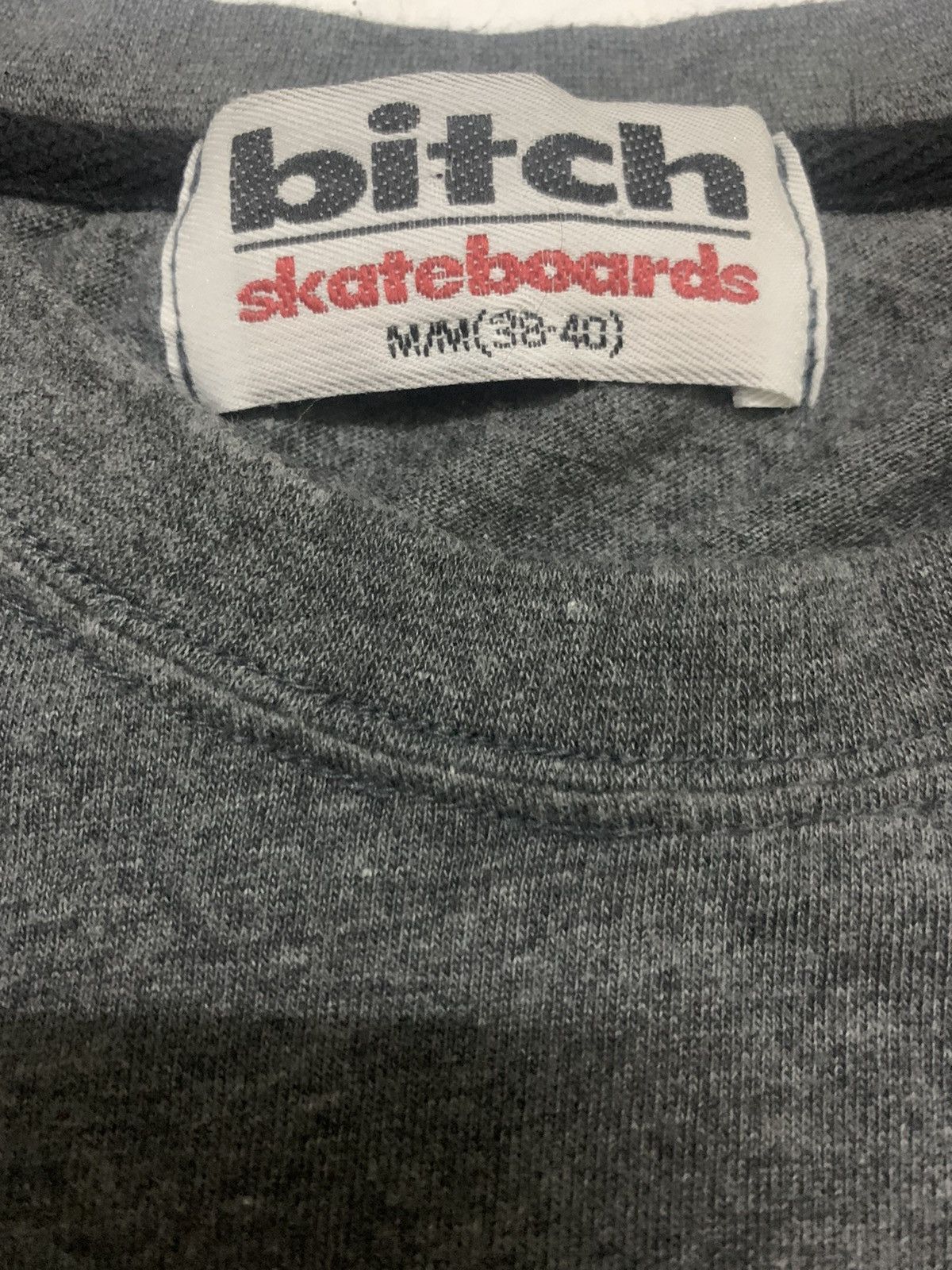 Welcome Skateboards Vintage T.Shirt Bitch Skateboards Side Pocket Size US L / EU 52-54 / 3 - 4 Thumbnail