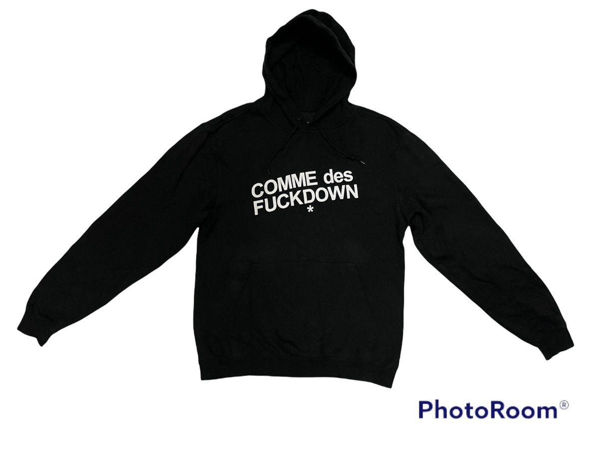Comme Des Fuckdown Hoodie | Grailed