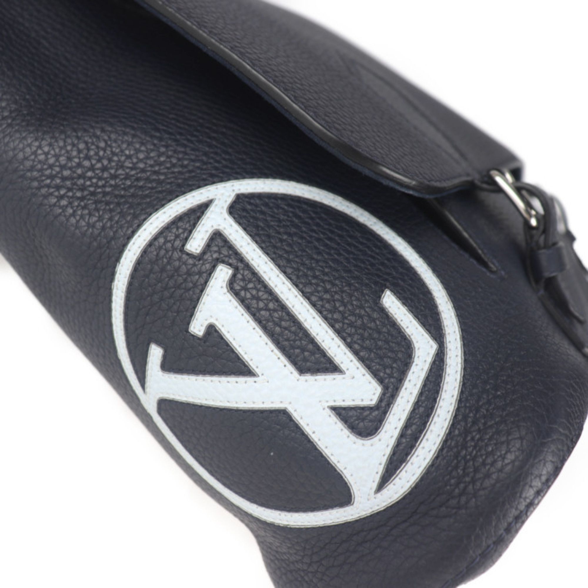 Louis Vuitton East Side Shoulder Bag M53465 Taurillon Leather Navy Messenger