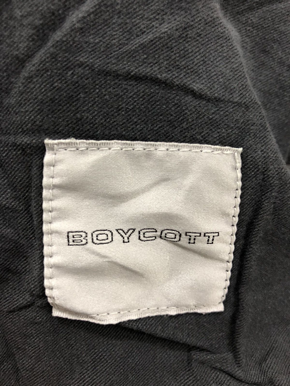 Boycott Late 90's Boycott plaid grey micro-cord denim pants Size US 29 - 11 Thumbnail