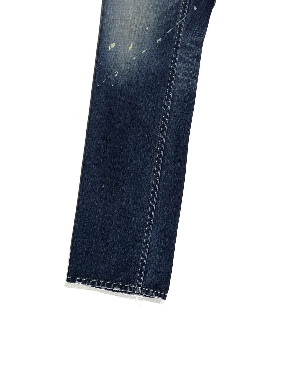 If Six Was Nine × Japanese Brand Japan Brand Deep Skull Distressed Denim Jeans Made In Japan Size US 32 / EU 48 - 6 Thumbnail