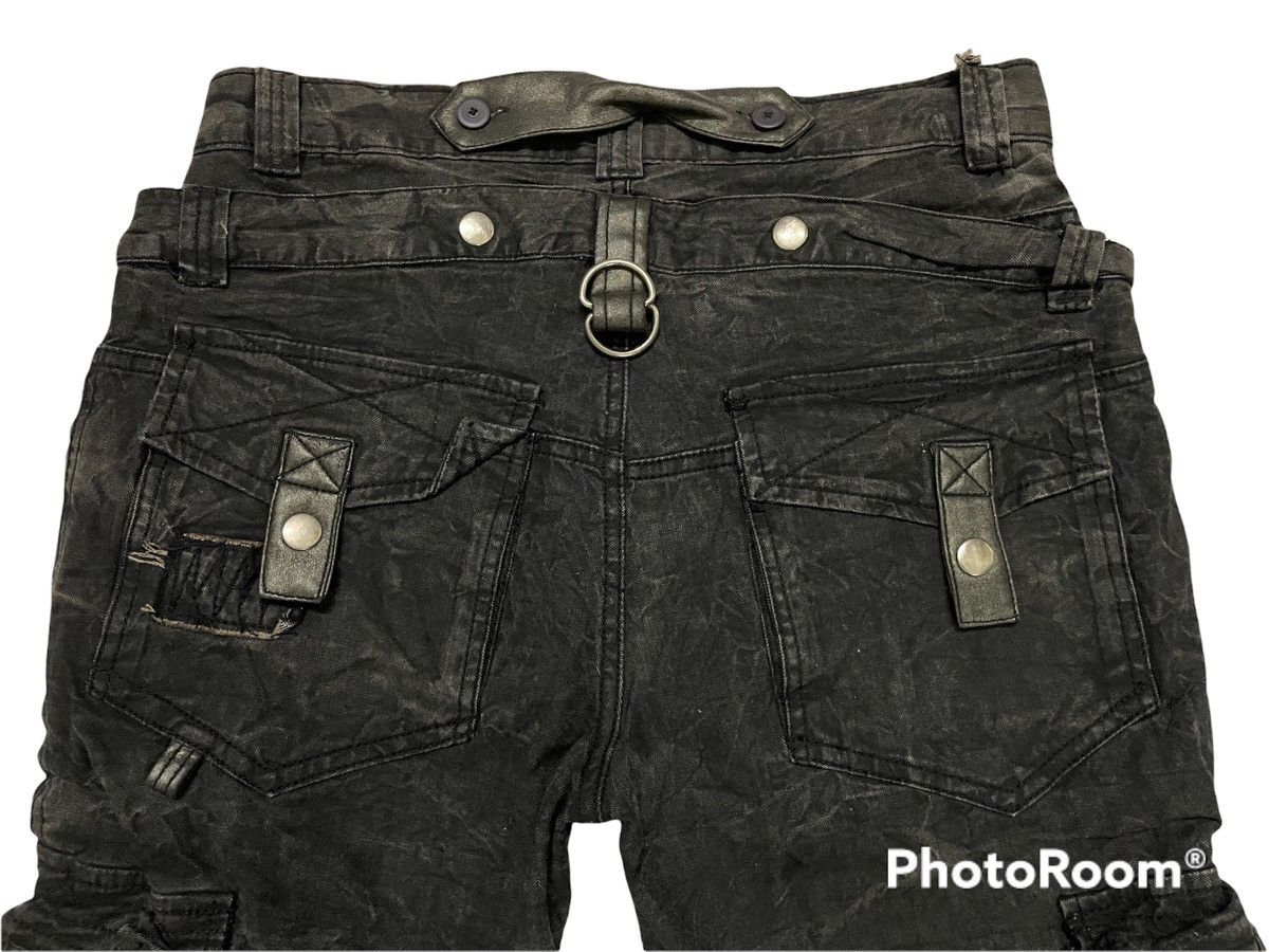 Japanese Brand Japanese Brand Streetwear Double Waist Cargo Pants Size US 29 - 9 Thumbnail