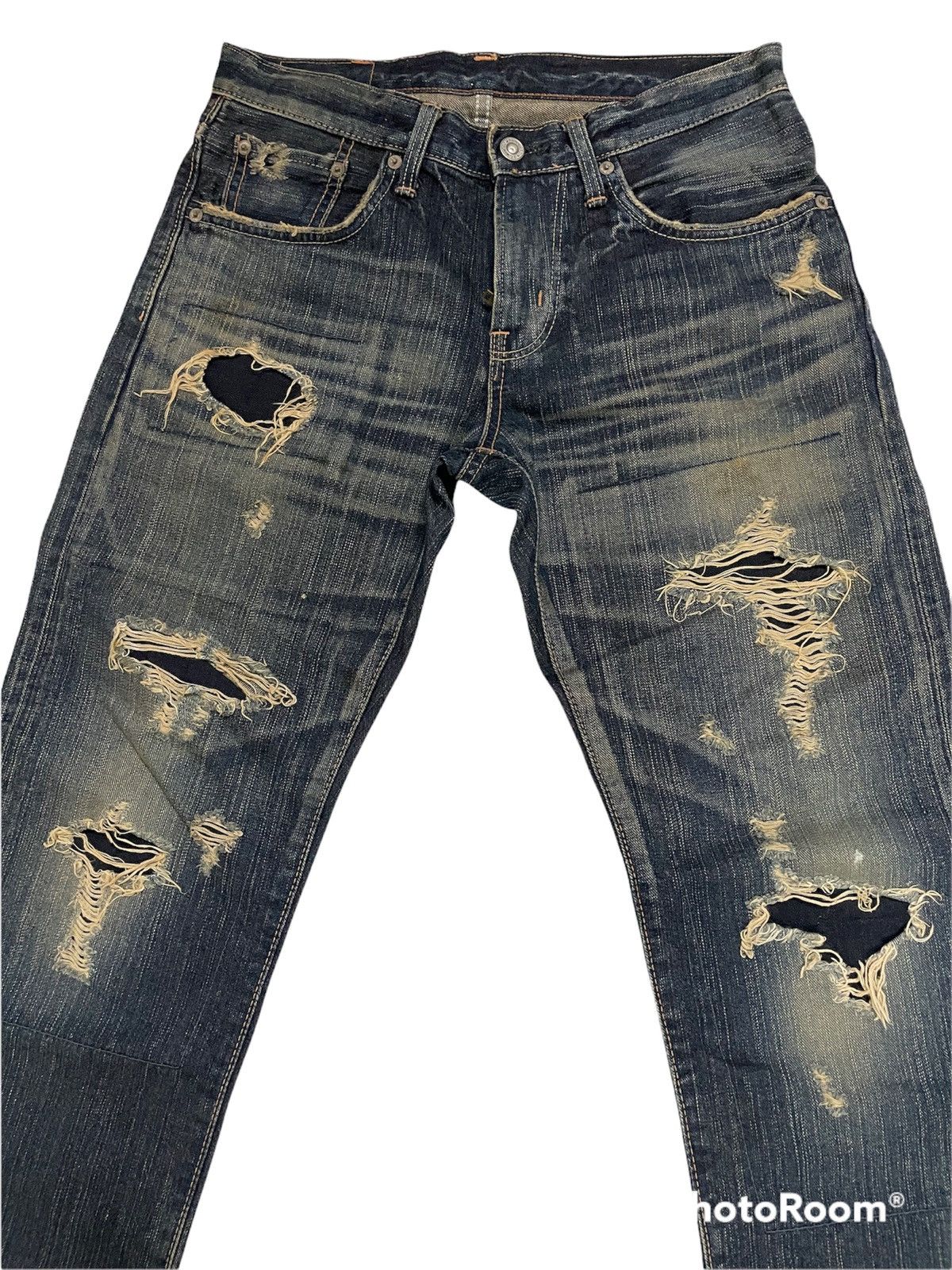 Edwin Japanese Brand Edwin Distressed Denim Size US 30 / EU 46 - 5 Thumbnail