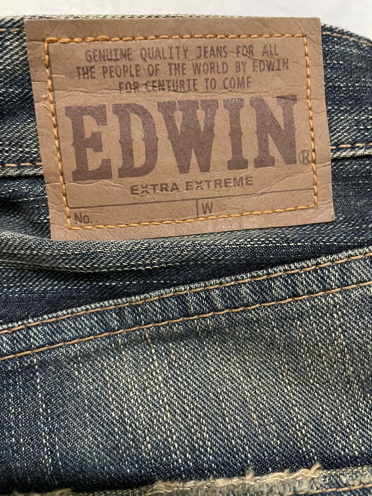 Edwin Japanese Brand Edwin Distressed Denim Size US 30 / EU 46 - 10 Thumbnail