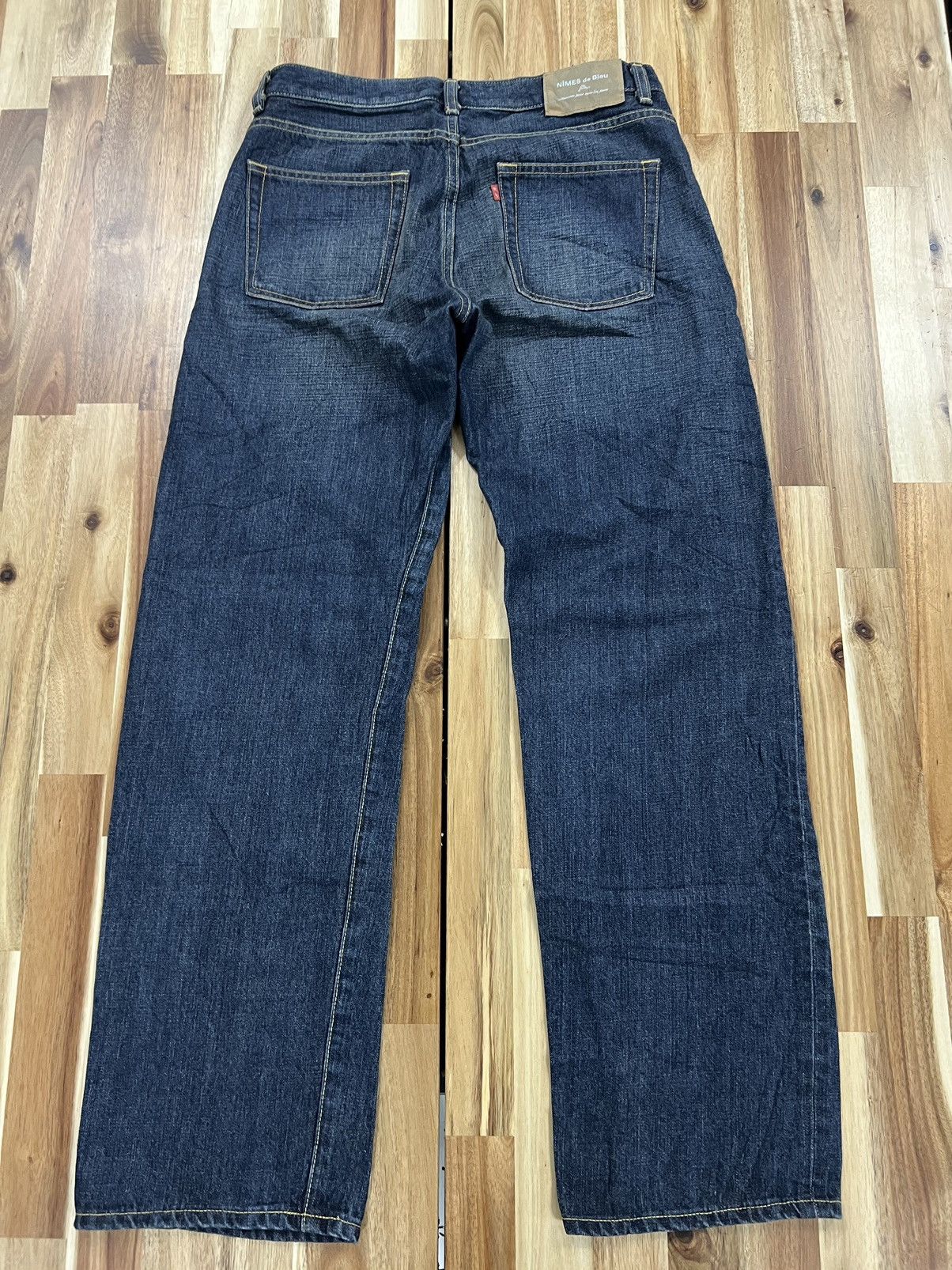 Japanese Brand Nimes De Blues Vetements Pour Selvedge Brand Denim Jeans Size US 31 - 2 Thumbnail