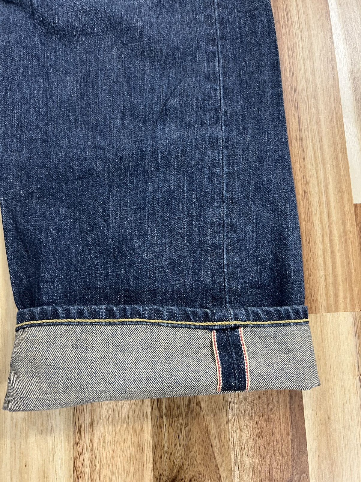 Japanese Brand Nimes De Blues Vetements Pour Selvedge Brand Denim Jeans Size US 31 - 3 Thumbnail