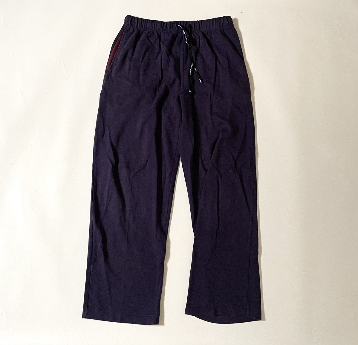 Yohji yamamoto y’saccs straight training pants
