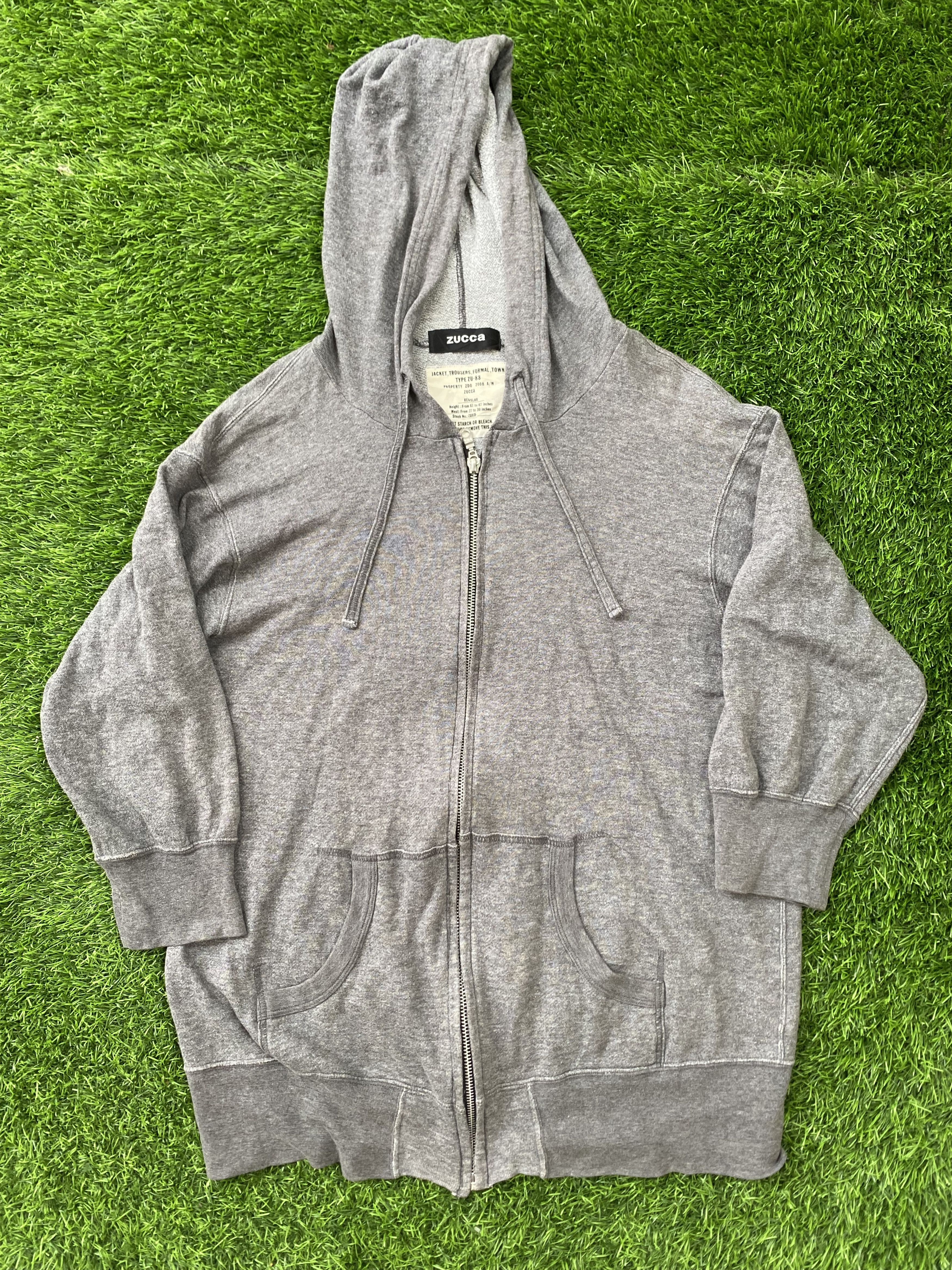 CABANE de ZUCCa × Issey Miyake × Zucca Zucca Basic Hoodie Jacket Size US M / EU 48-50 / 2 - 1 Thumbnail