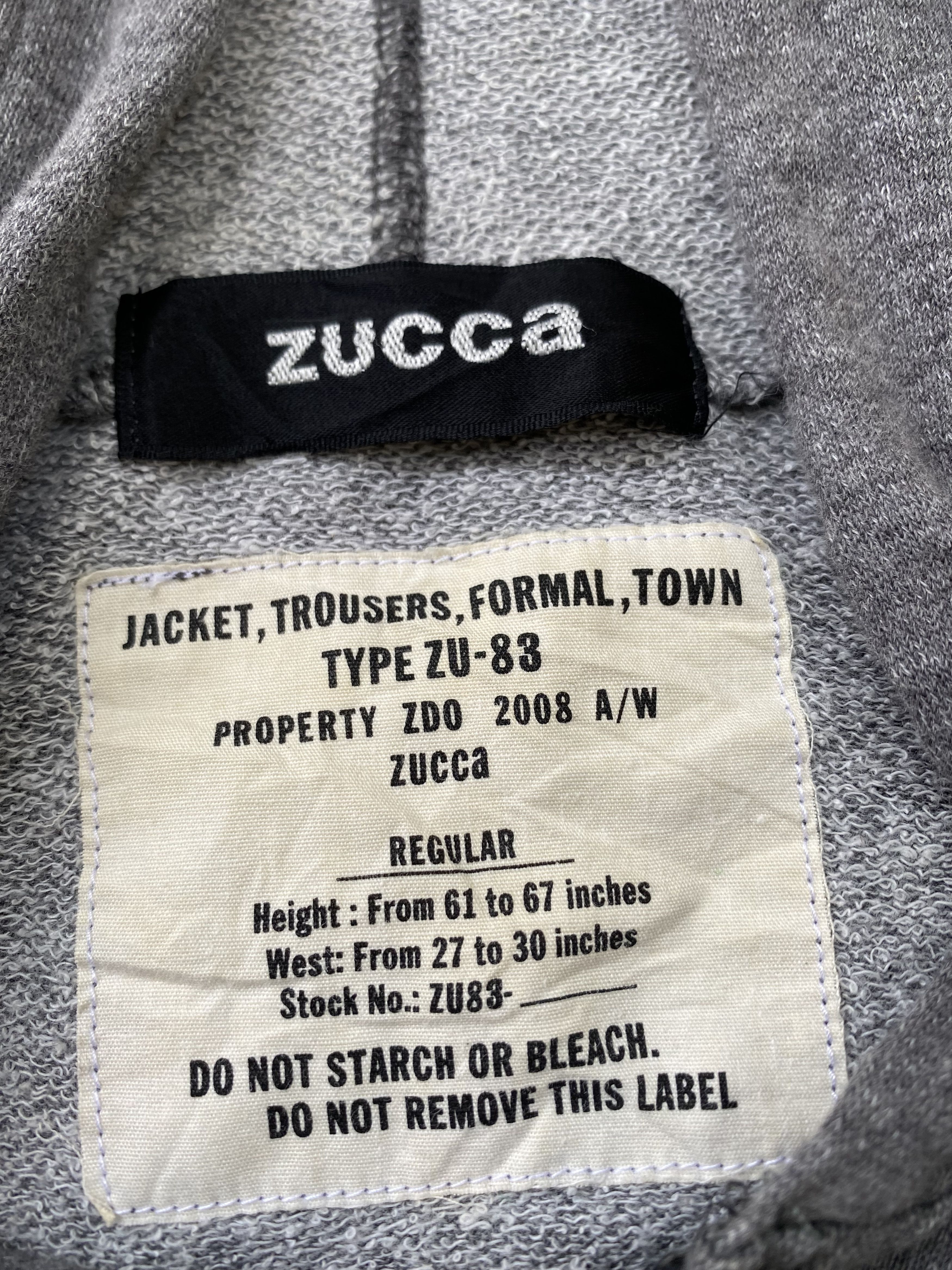 CABANE de ZUCCa × Issey Miyake × Zucca Zucca Basic Hoodie Jacket Size US M / EU 48-50 / 2 - 3 Thumbnail