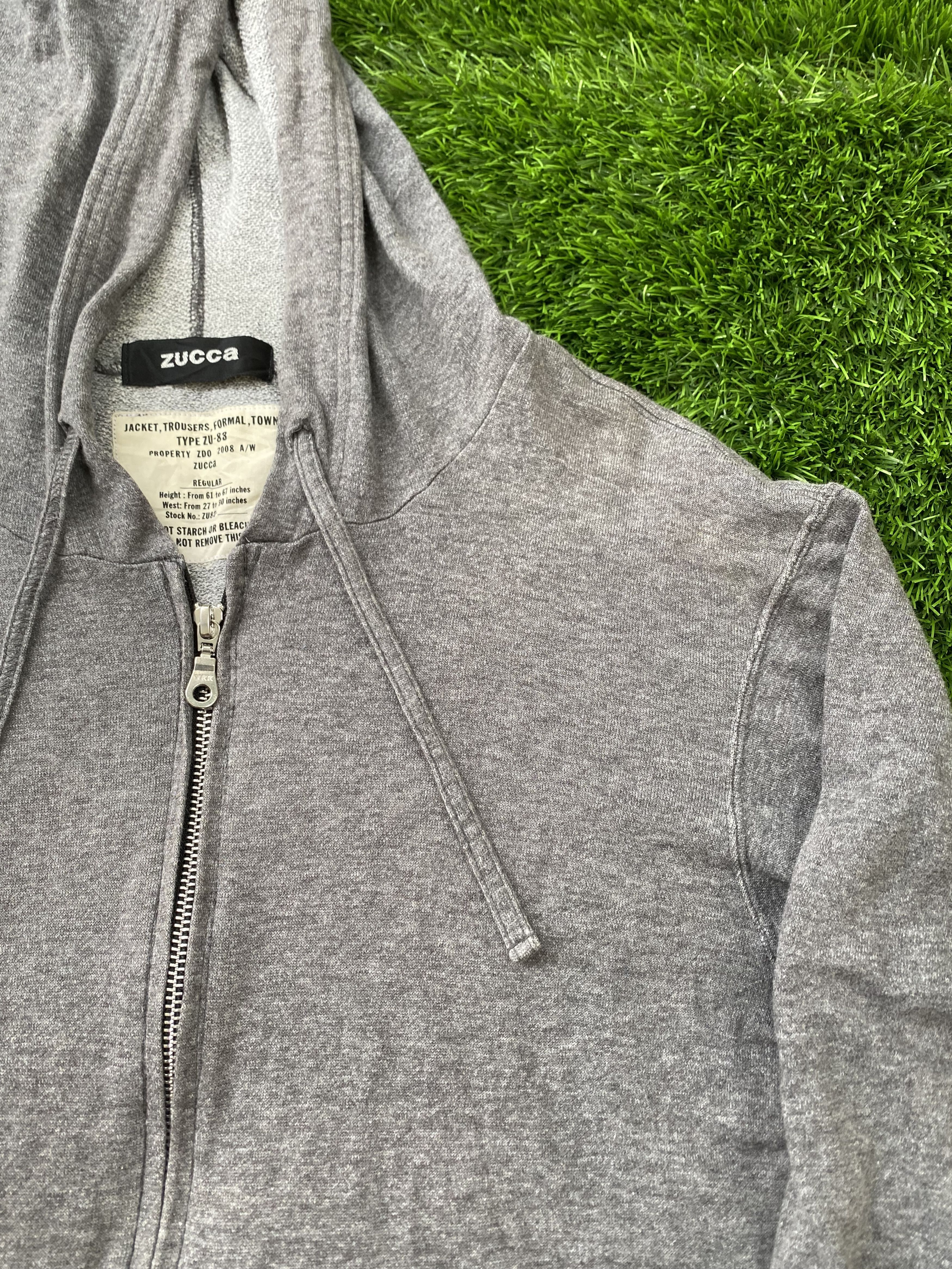 CABANE de ZUCCa × Issey Miyake × Zucca Zucca Basic Hoodie Jacket Size US M / EU 48-50 / 2 - 2 Thumbnail