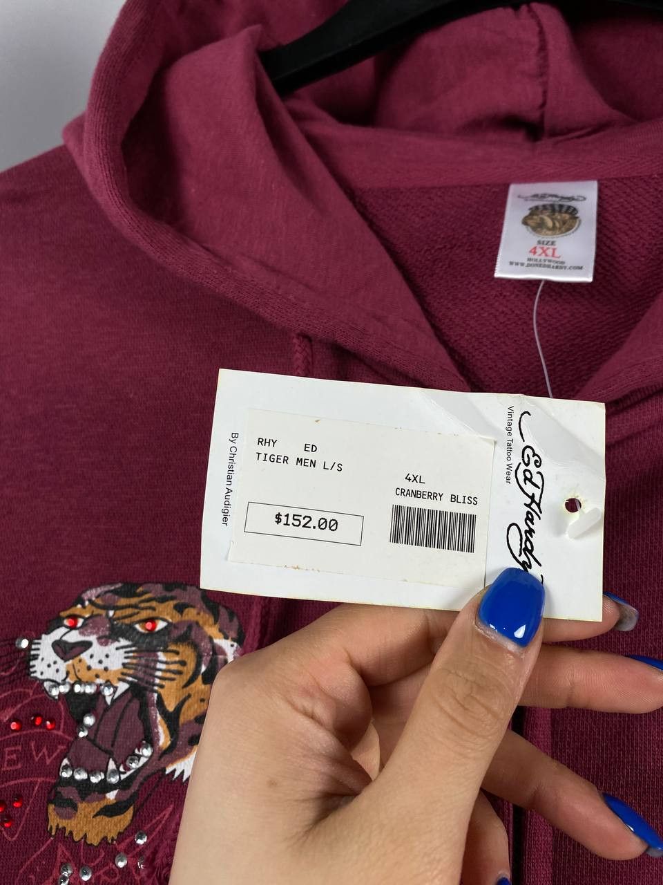 Ed Hardy Ed Hardy hoodie zip size 4XL NEW Size US XXL / EU 58 / 5 - 5 Thumbnail