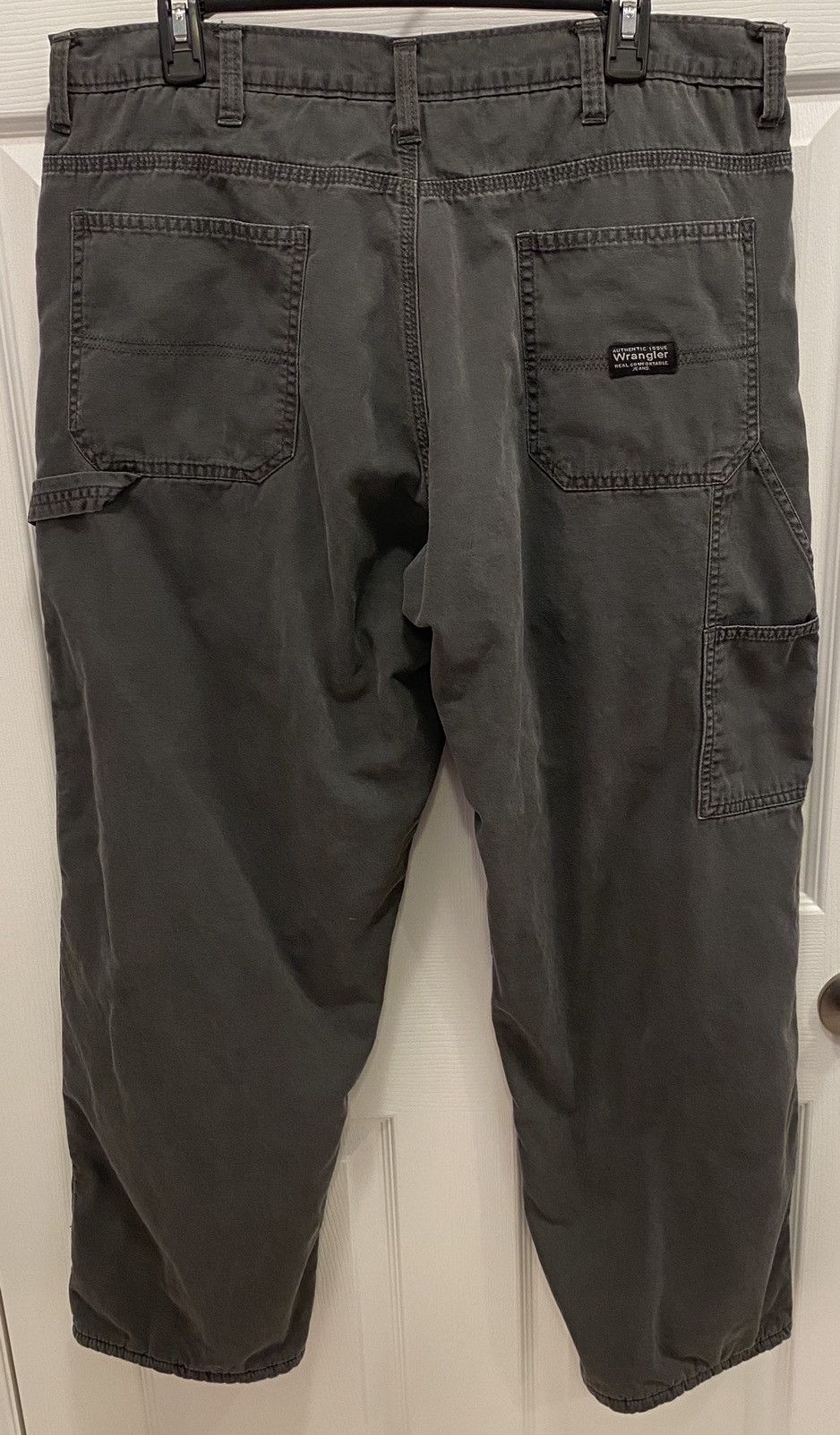 Wrangler Wrangler Mens Grey Work Pants /w Fleece Interior Size US 36 / EU 52 - 7 Thumbnail