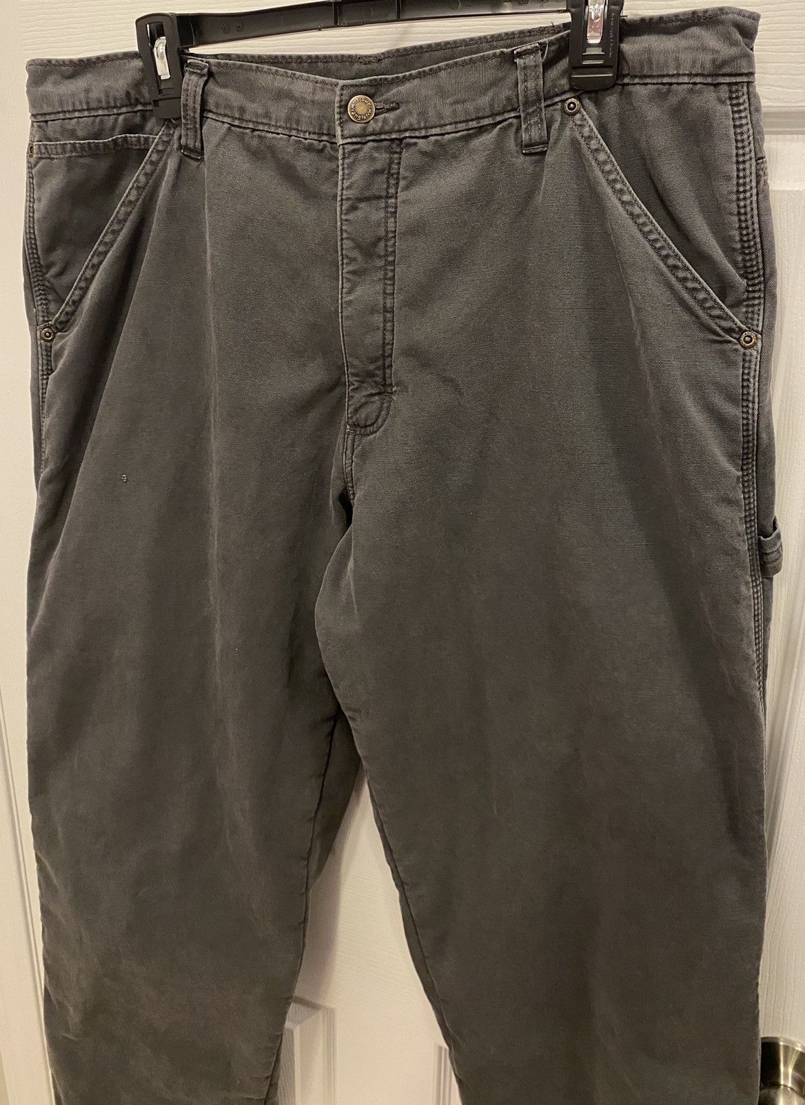 Wrangler Wrangler Mens Grey Work Pants /w Fleece Interior Size US 36 / EU 52 - 5 Thumbnail