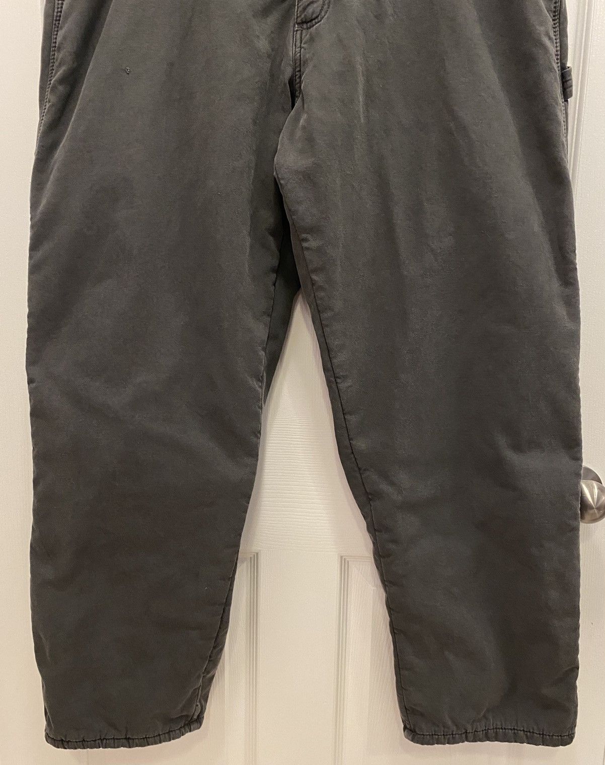 Wrangler Wrangler Mens Grey Work Pants /w Fleece Interior Size US 36 / EU 52 - 3 Thumbnail