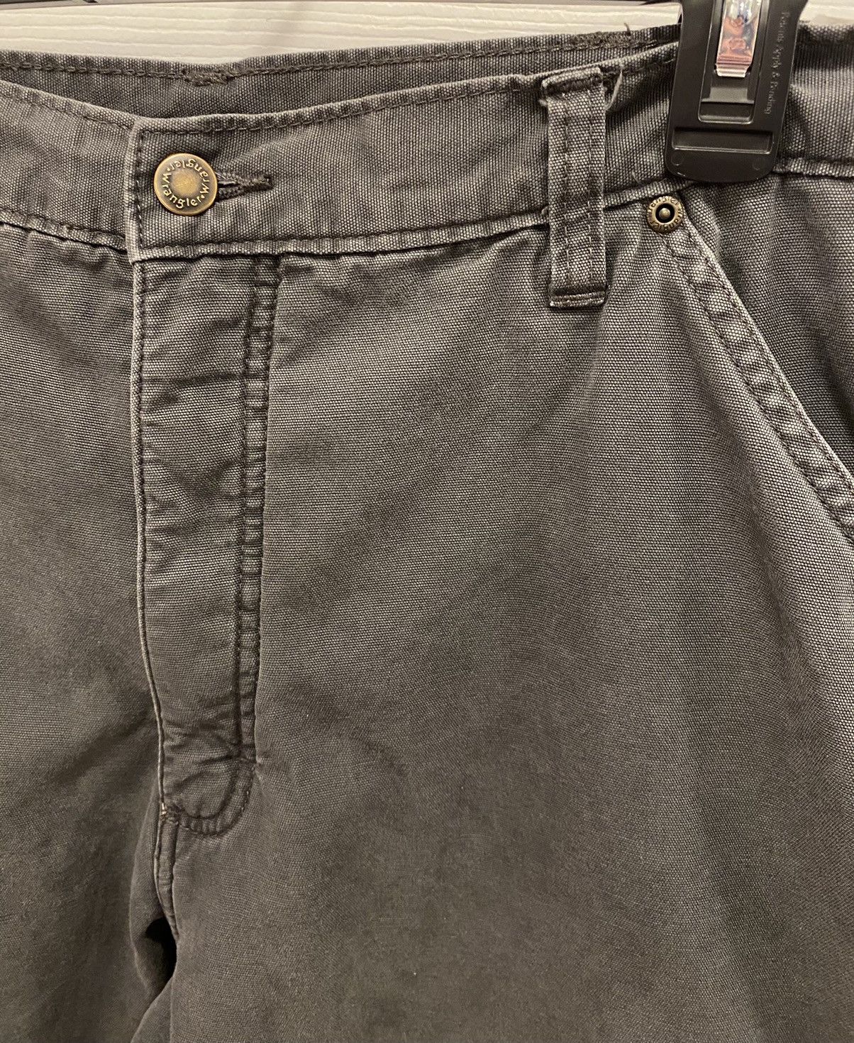 Wrangler Wrangler Mens Grey Work Pants /w Fleece Interior Size US 36 / EU 52 - 6 Thumbnail