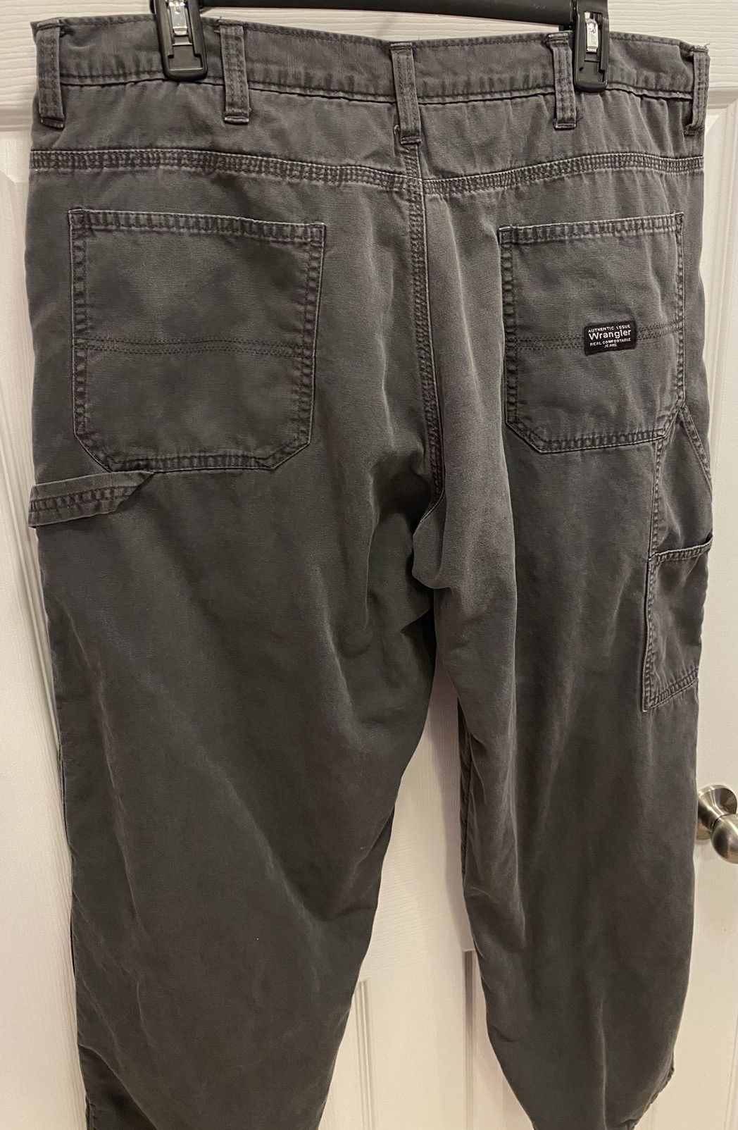 Wrangler Wrangler Mens Grey Work Pants /w Fleece Interior Size US 36 / EU 52 - 8 Thumbnail