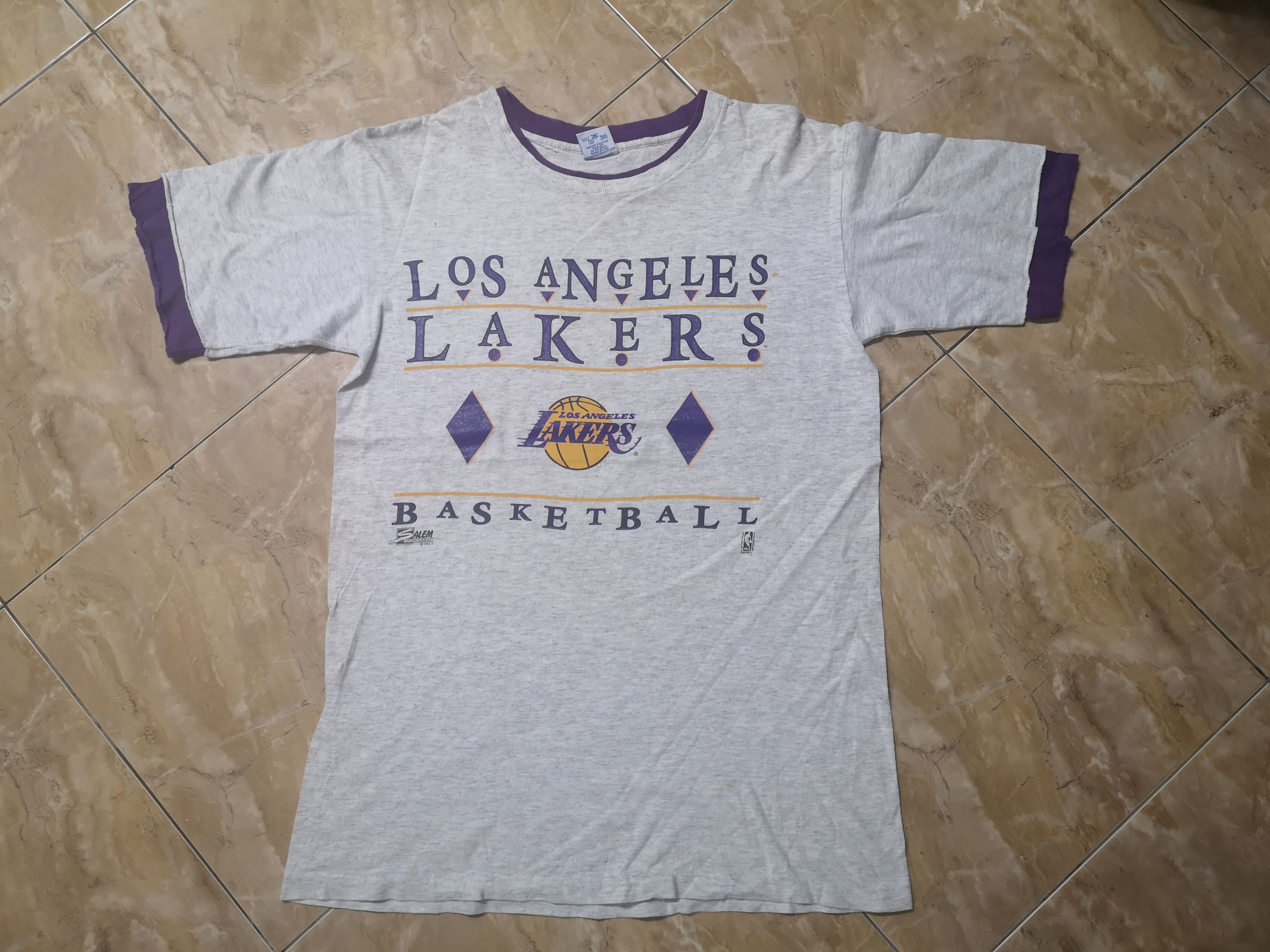 NBA × Salem Sportswear × Vintage Vintage Lakers Basketball Size US M / EU 48-50 / 2 - 2 Thumbnail