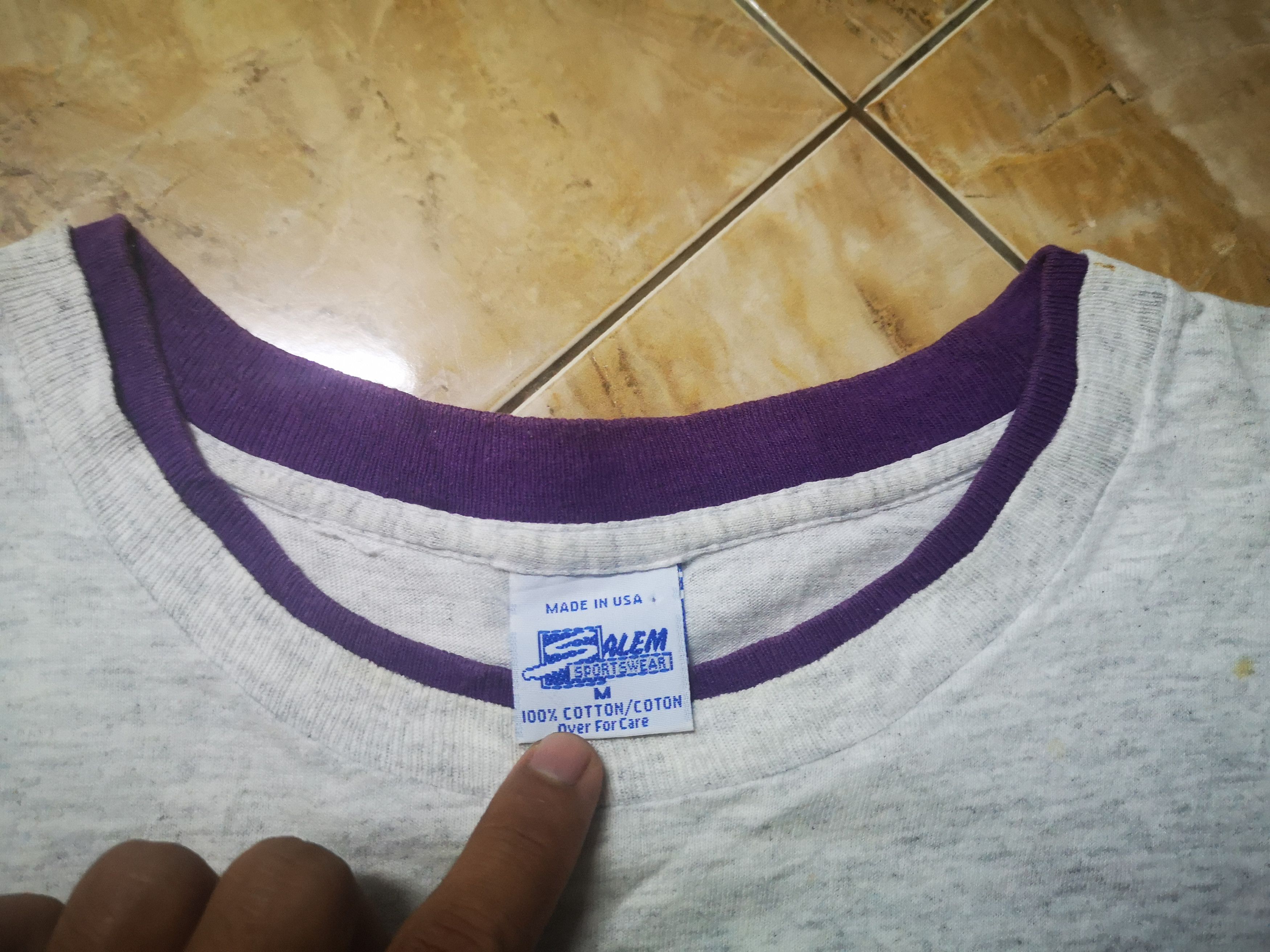 NBA × Salem Sportswear × Vintage Vintage Lakers Basketball Size US M / EU 48-50 / 2 - 4 Thumbnail
