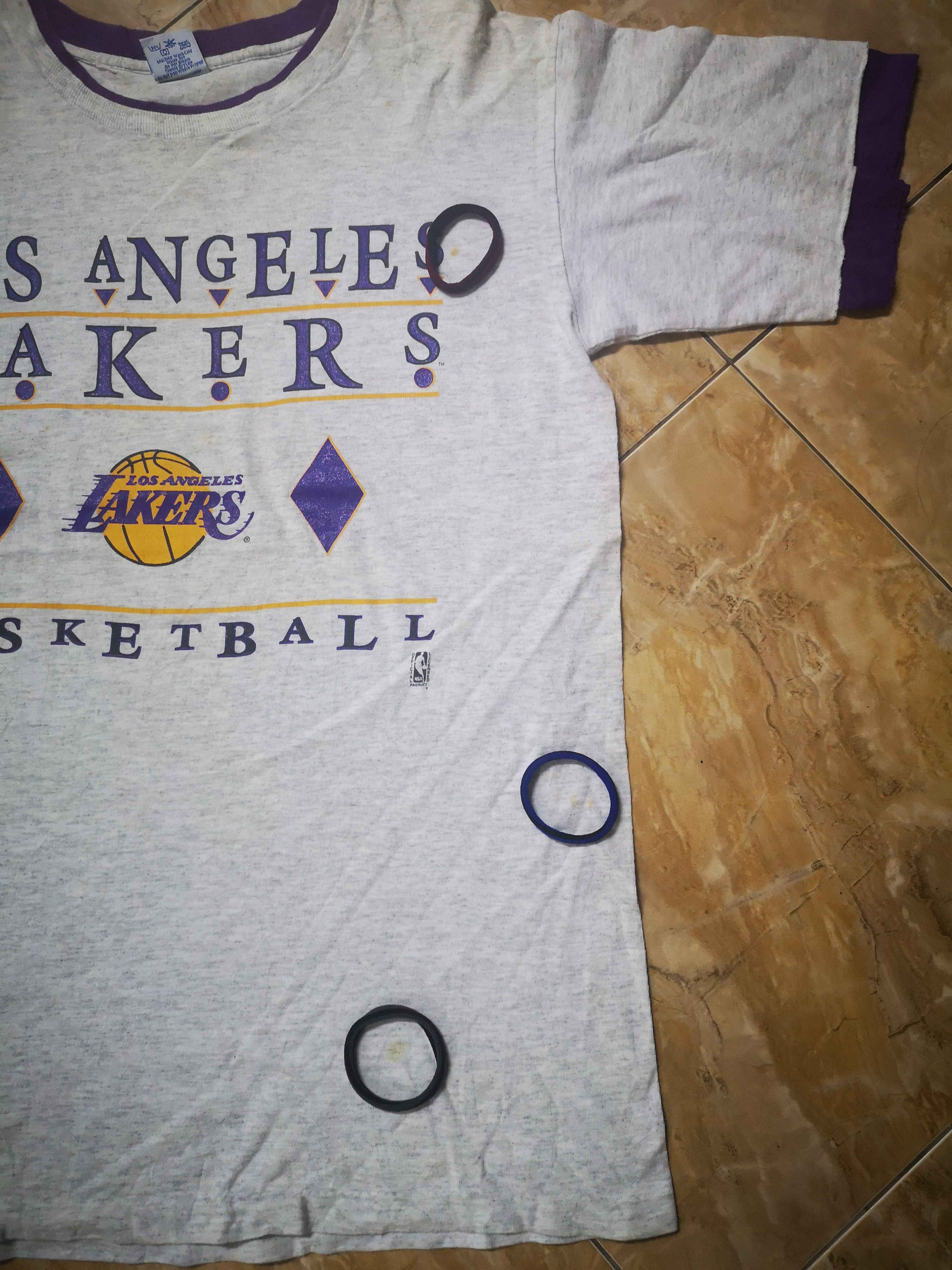 NBA × Salem Sportswear × Vintage Vintage Lakers Basketball Size US M / EU 48-50 / 2 - 11 Thumbnail
