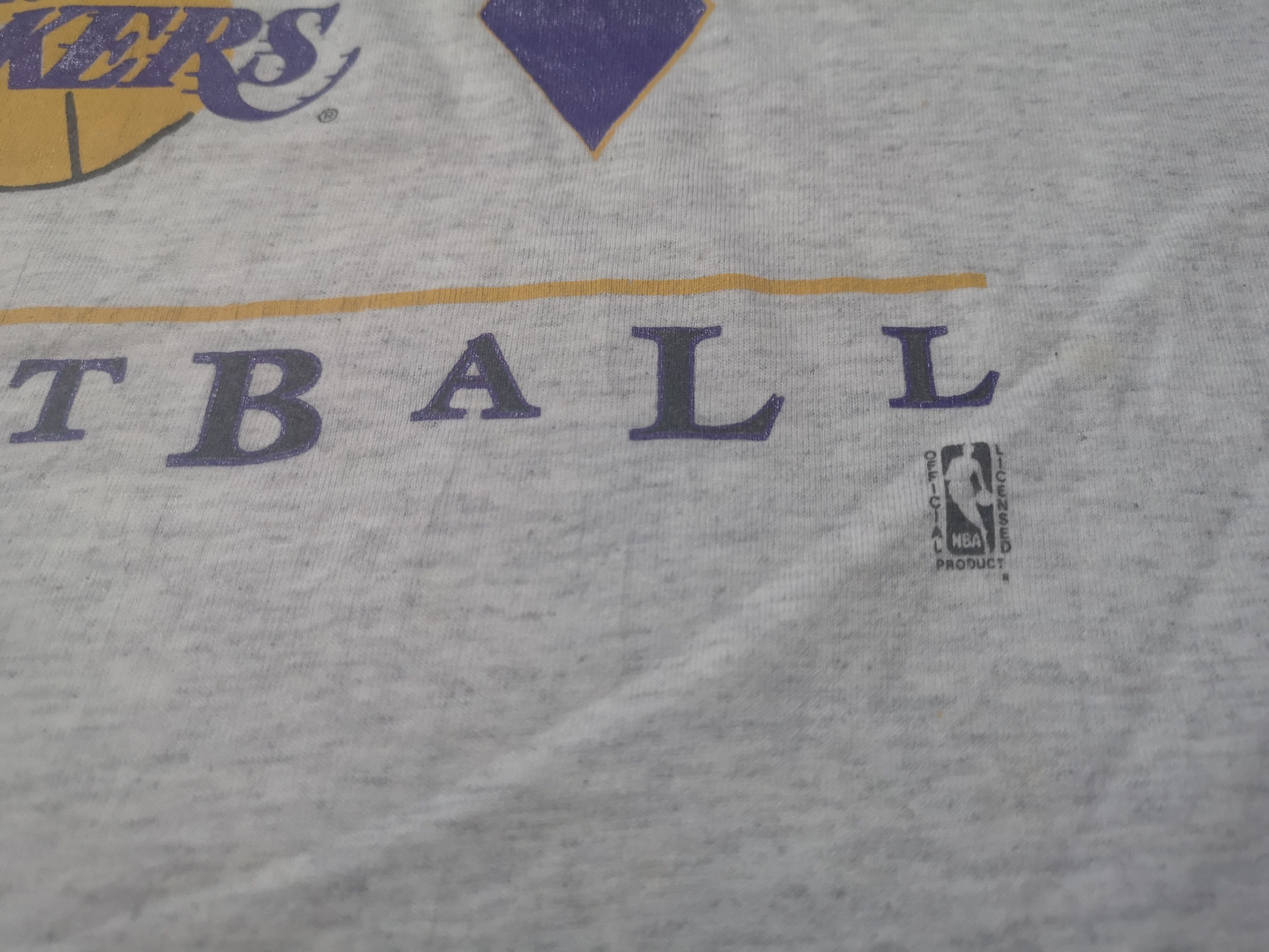 NBA × Salem Sportswear × Vintage Vintage Lakers Basketball Size US M / EU 48-50 / 2 - 9 Thumbnail