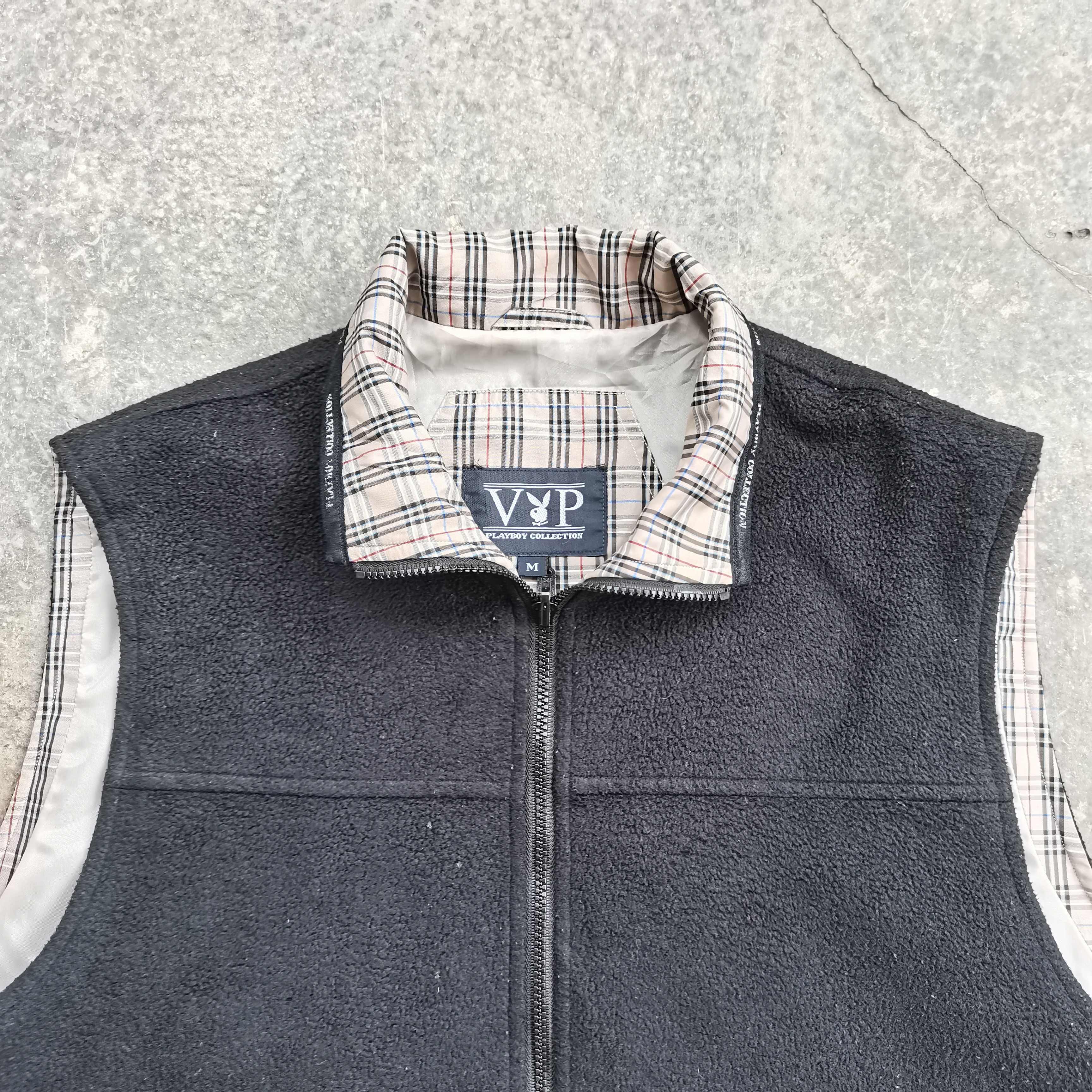 Playboy × Vintage VIP PLAYBOY Fleece Vests Size US M / EU 48-50 / 2 - 4 Thumbnail