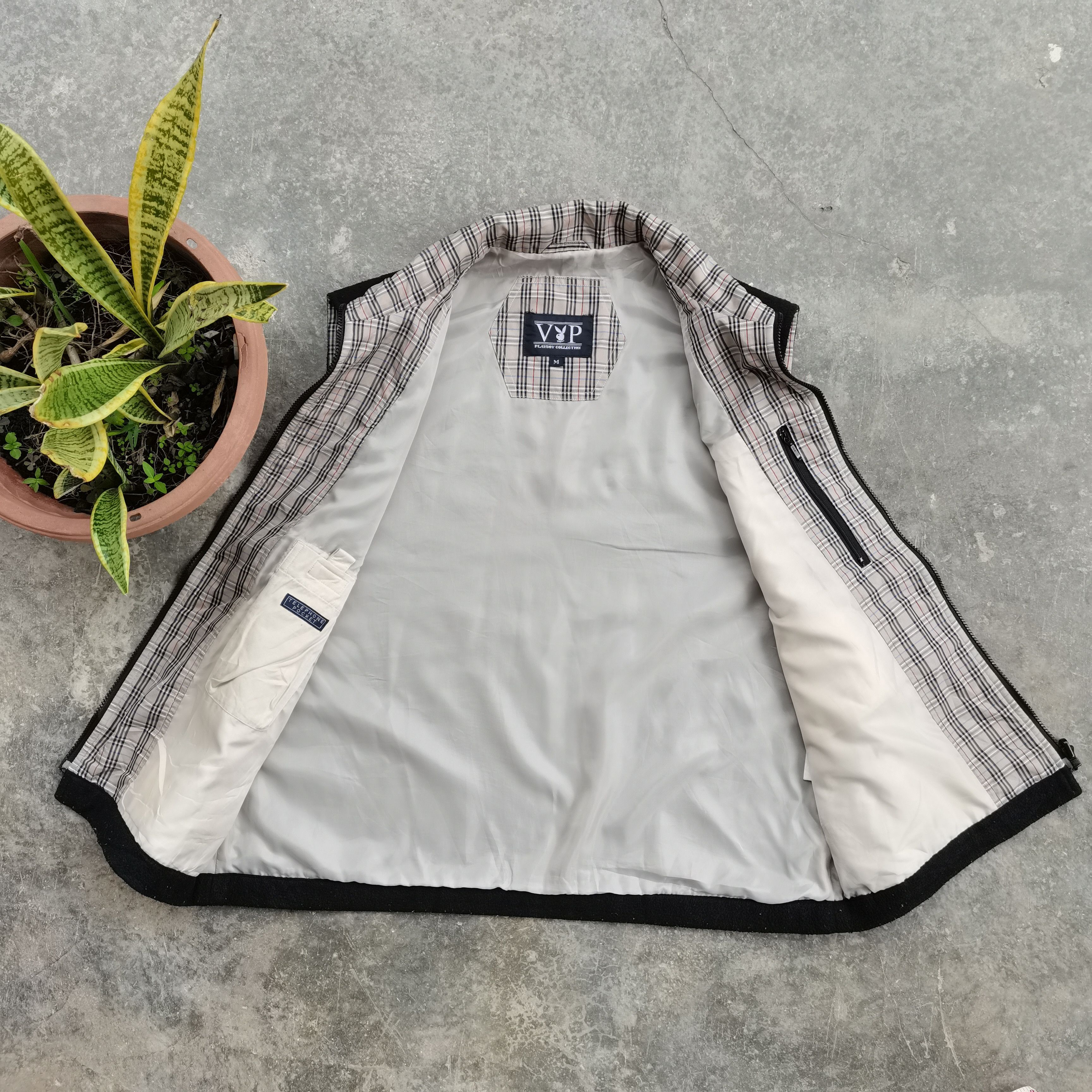 Playboy × Vintage VIP PLAYBOY Fleece Vests Size US M / EU 48-50 / 2 - 2 Thumbnail