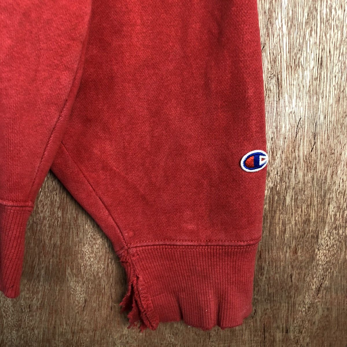 Champion DL XXXL Champion vintage Oversize Red Hoodies sweater #c169 Size US XXL / EU 58 / 5 - 4 Thumbnail
