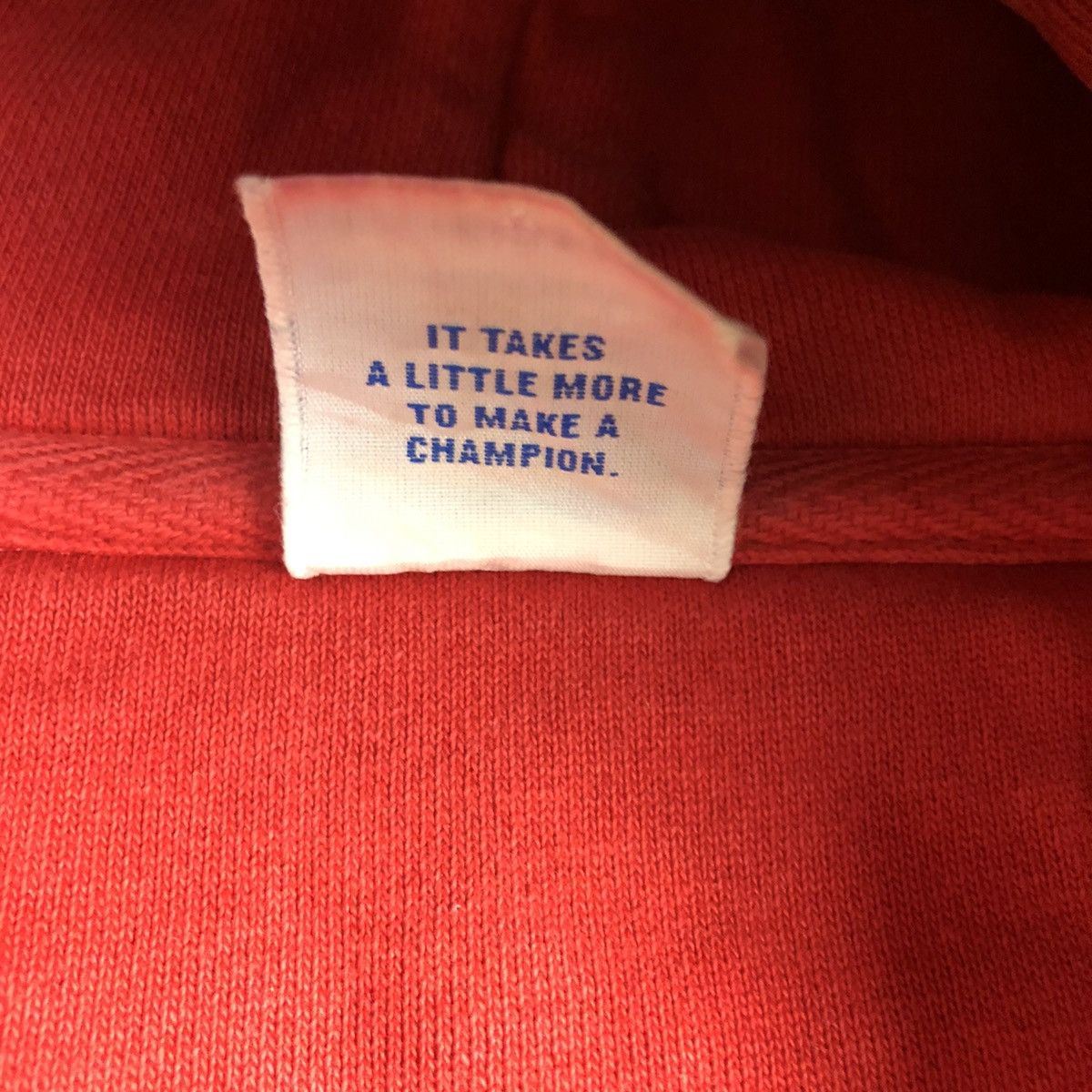 Champion DL XXXL Champion vintage Oversize Red Hoodies sweater #c169 Size US XXL / EU 58 / 5 - 14 Thumbnail